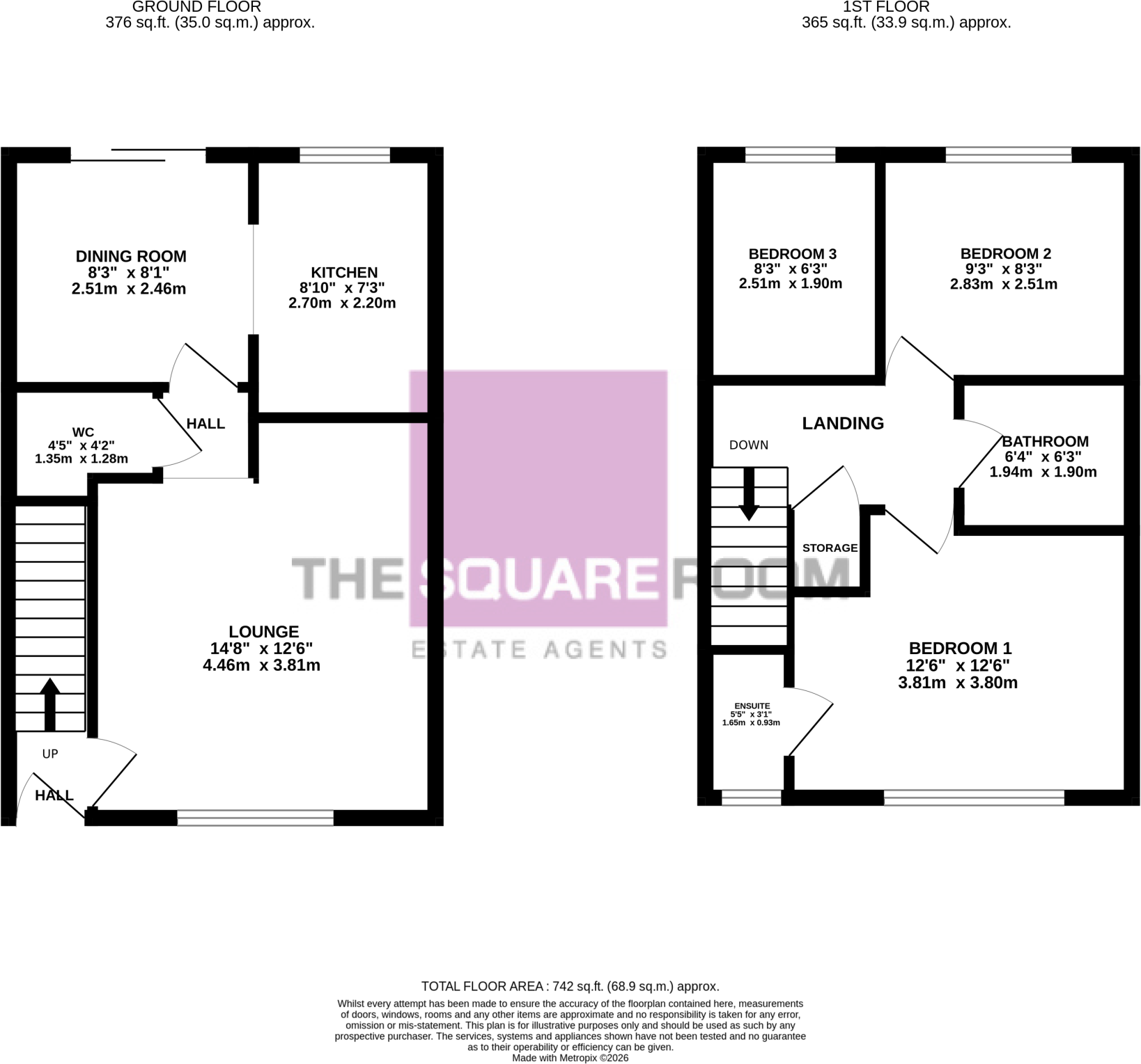Sandwell Avenue,  Thornton, FY5 floorplan