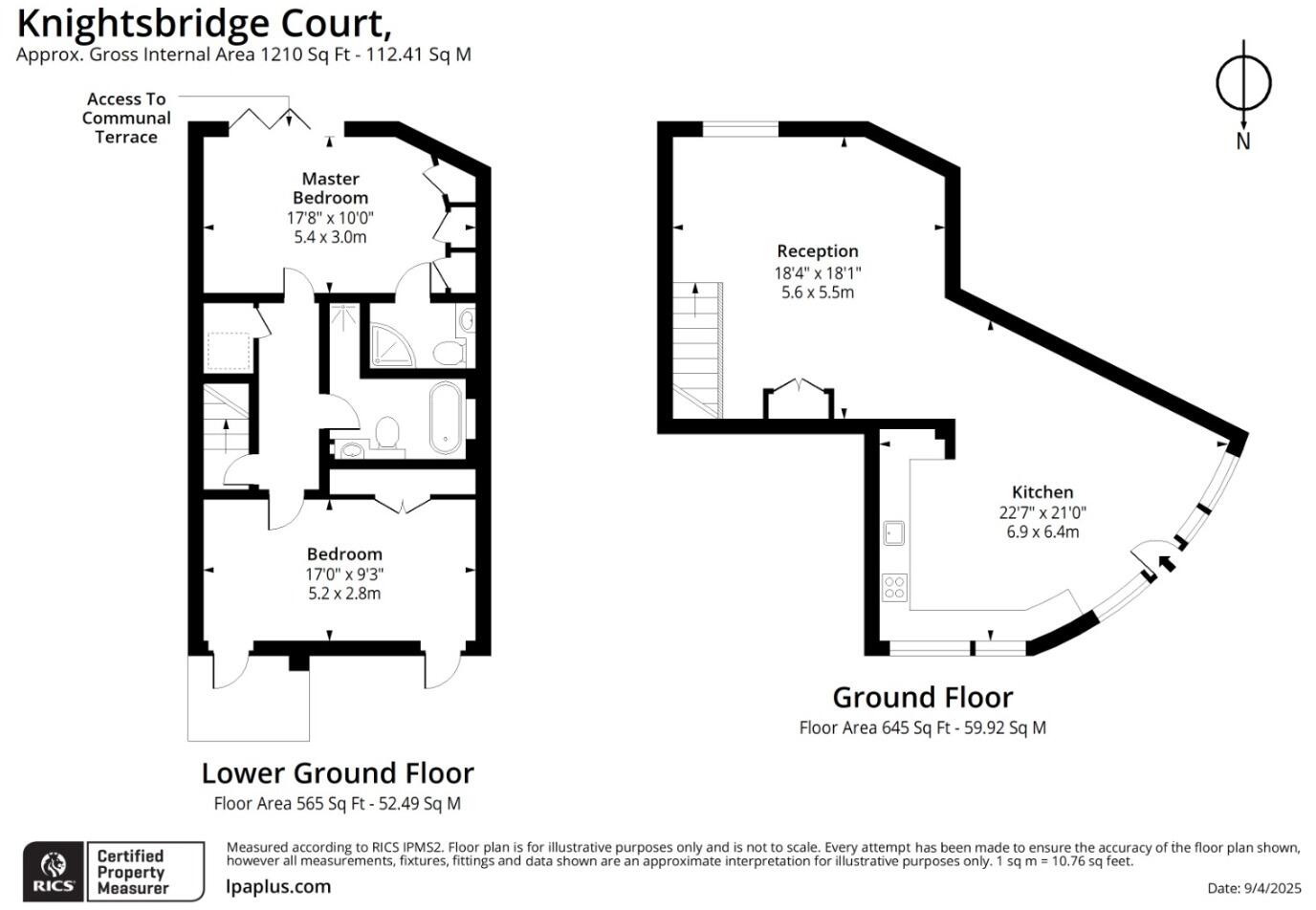 Oglander Road, Dulwich, London, SE15 floorplan
