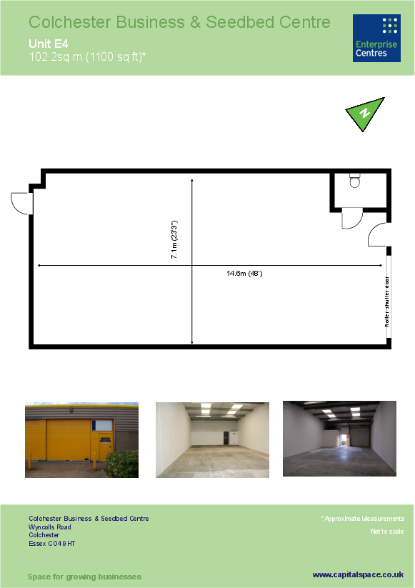 E4 workshop floor plan