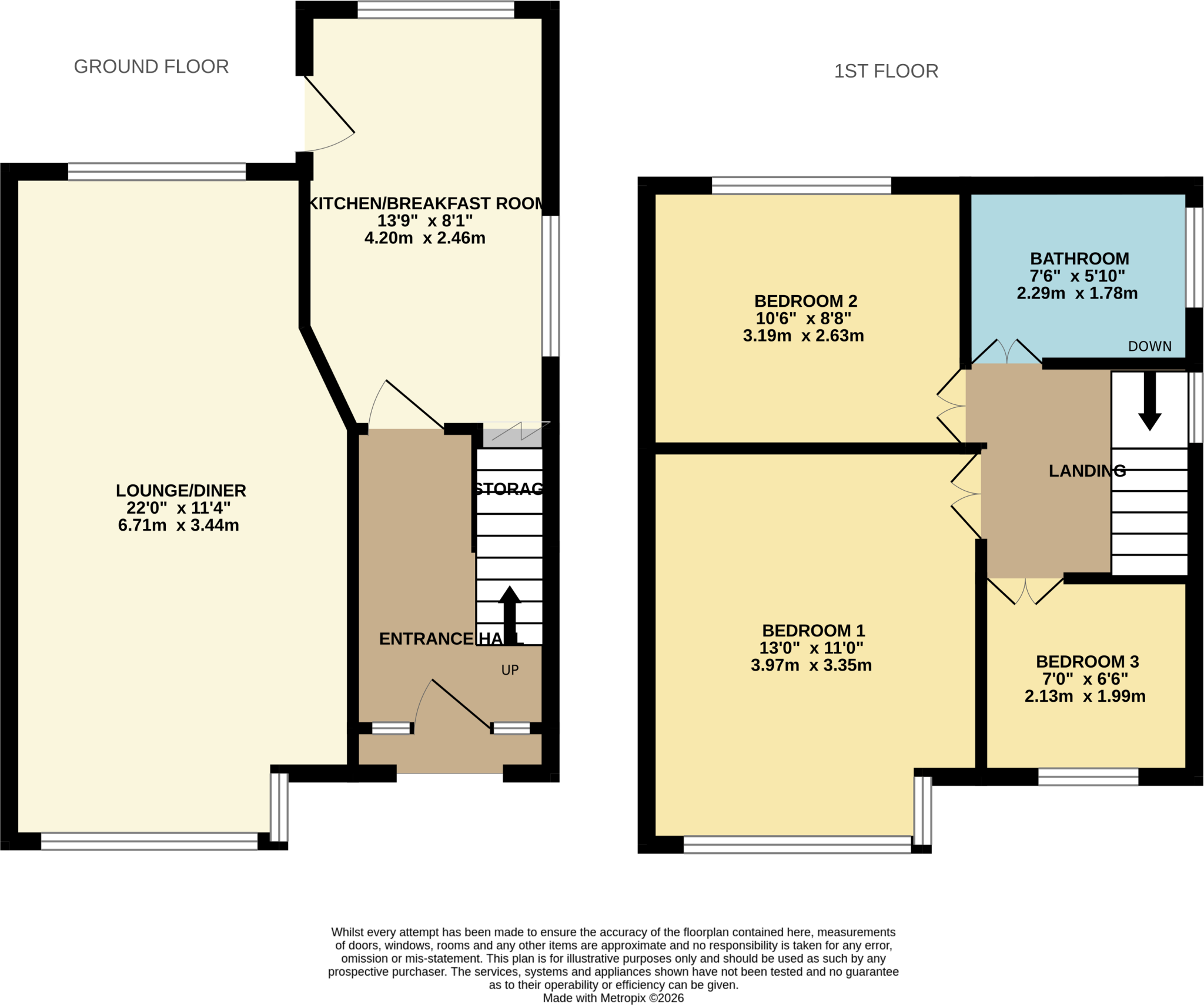 Manchester Road, Droylsden floorplan