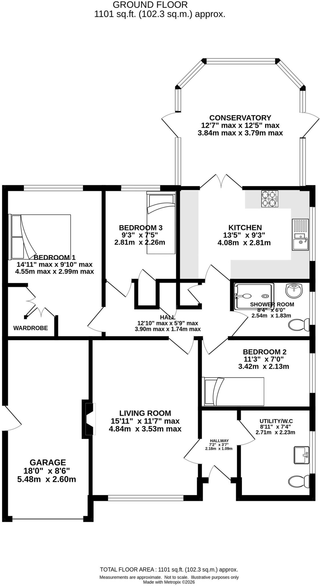Beechwood, Knutsford, WA16 floorplan