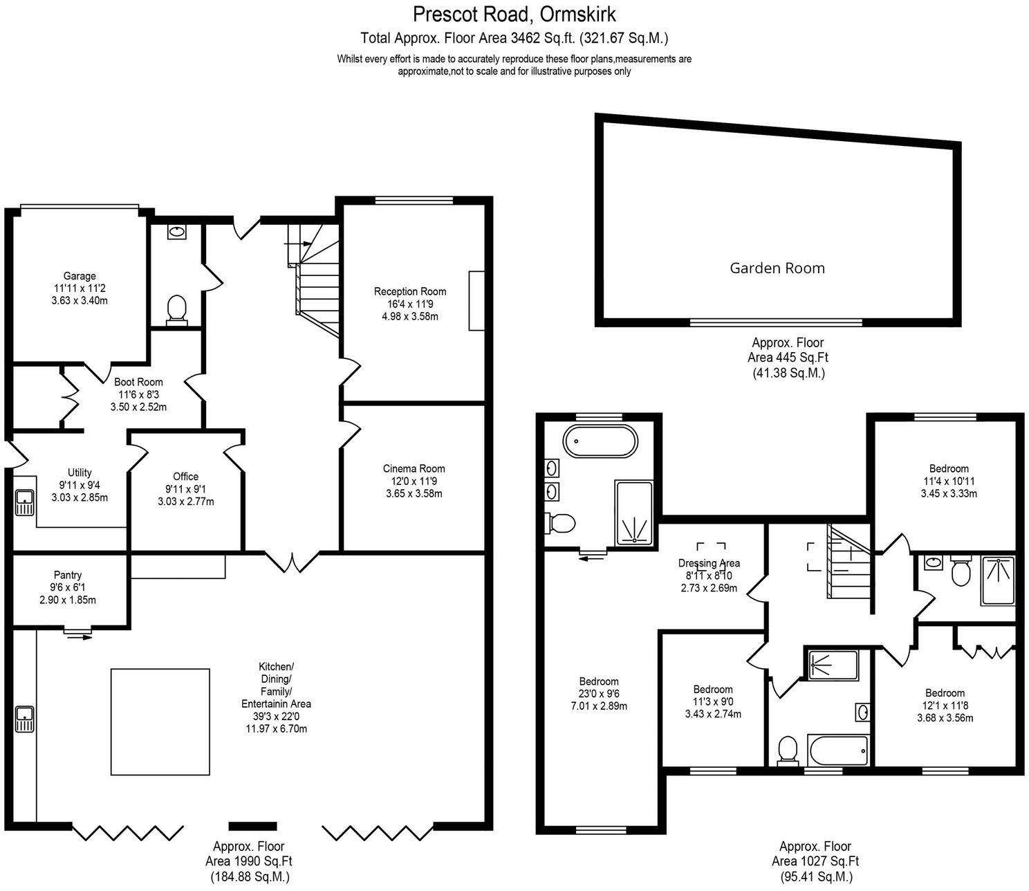 Prescot Road, Aughton, L39 floorplan