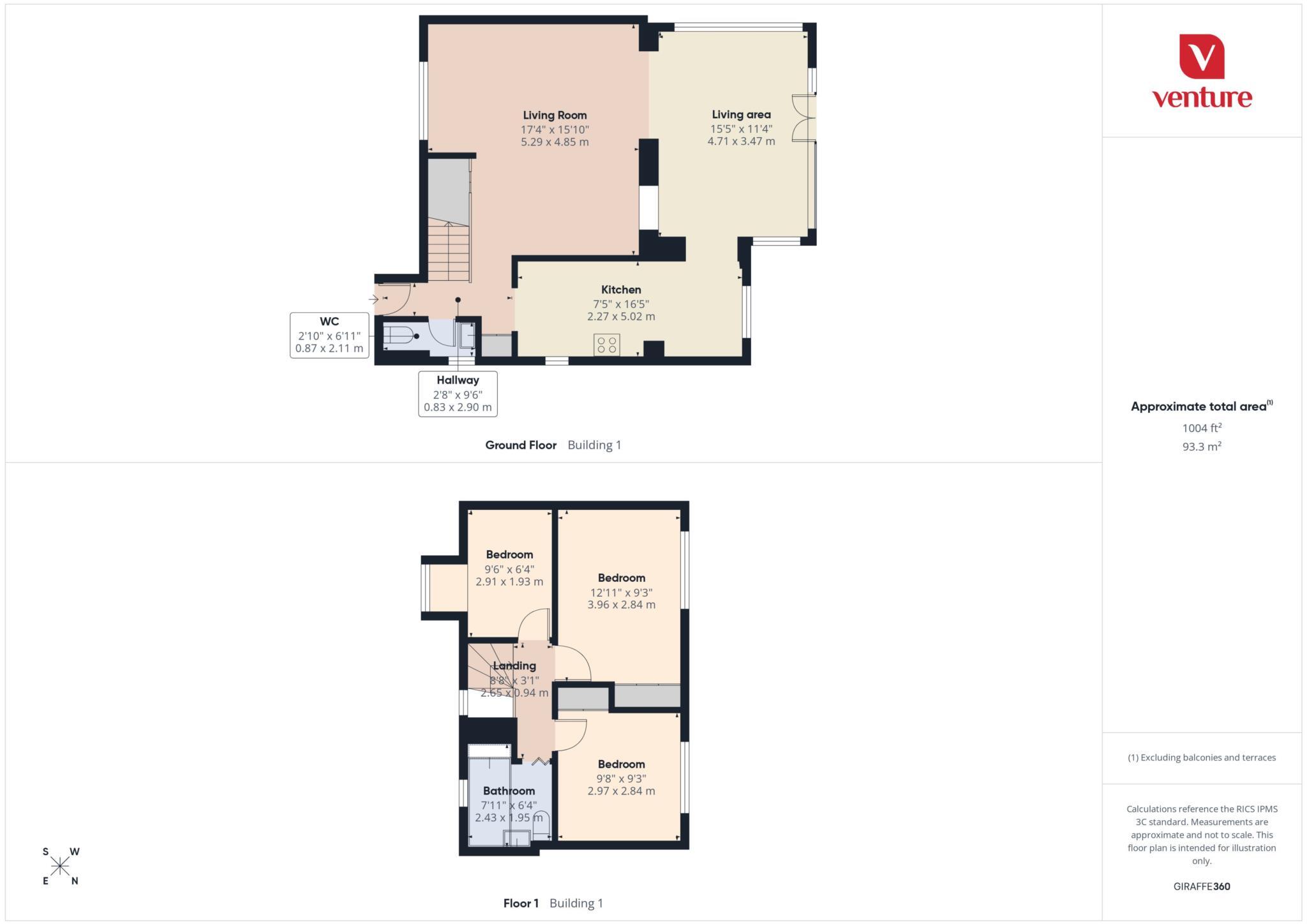 Bellerby Rise, Luton floorplan