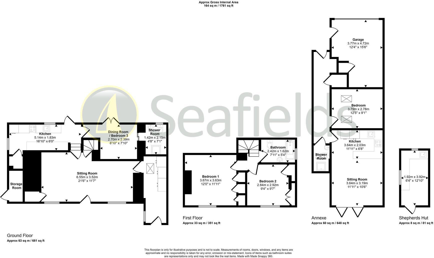 Steyne Road, Seaview, PO34 5BH floorplan