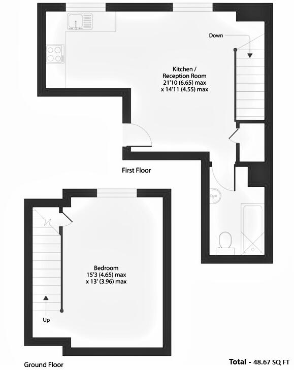 Dartmouth Road Forest Hill SE23 floorplan