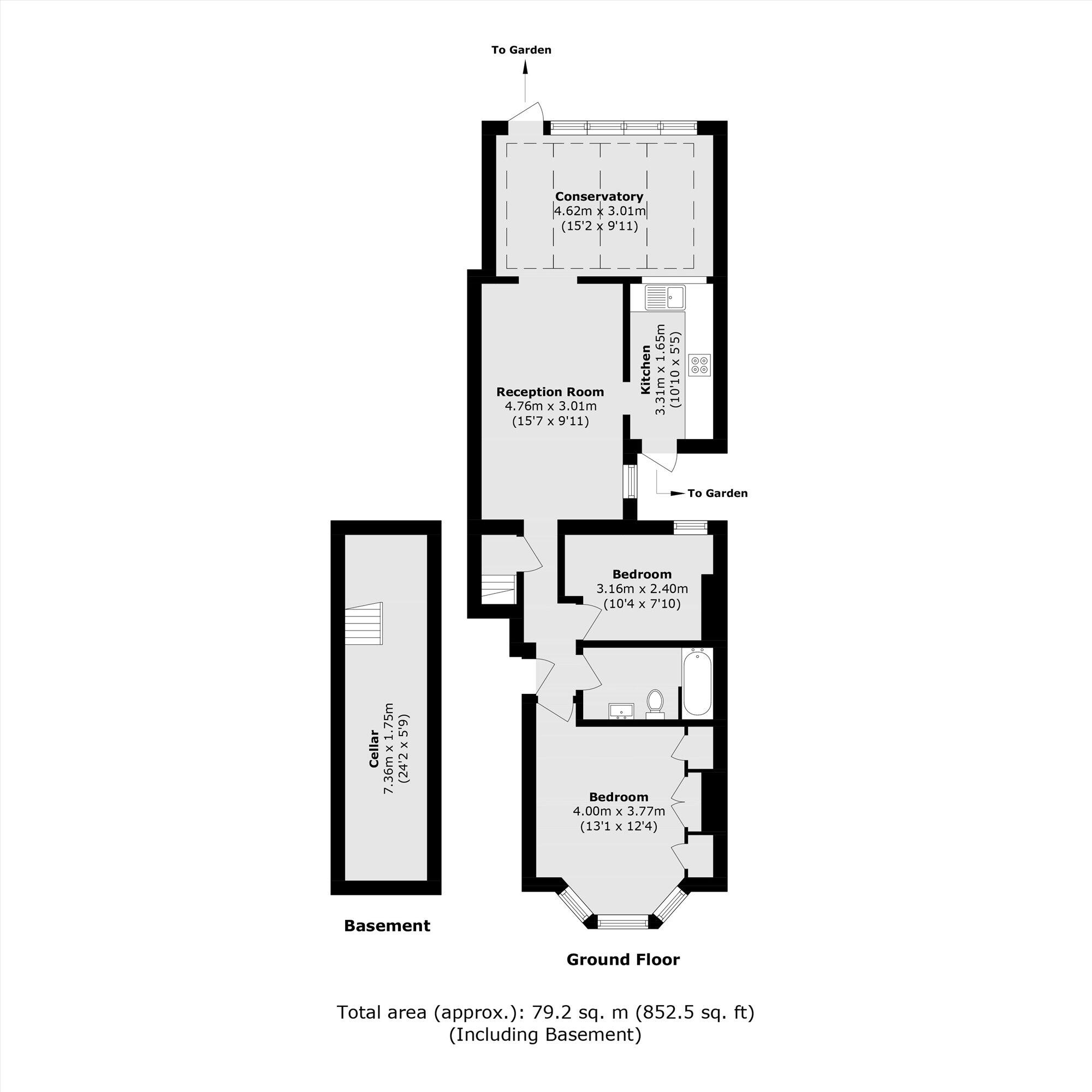 Sugden Road, London floorplan