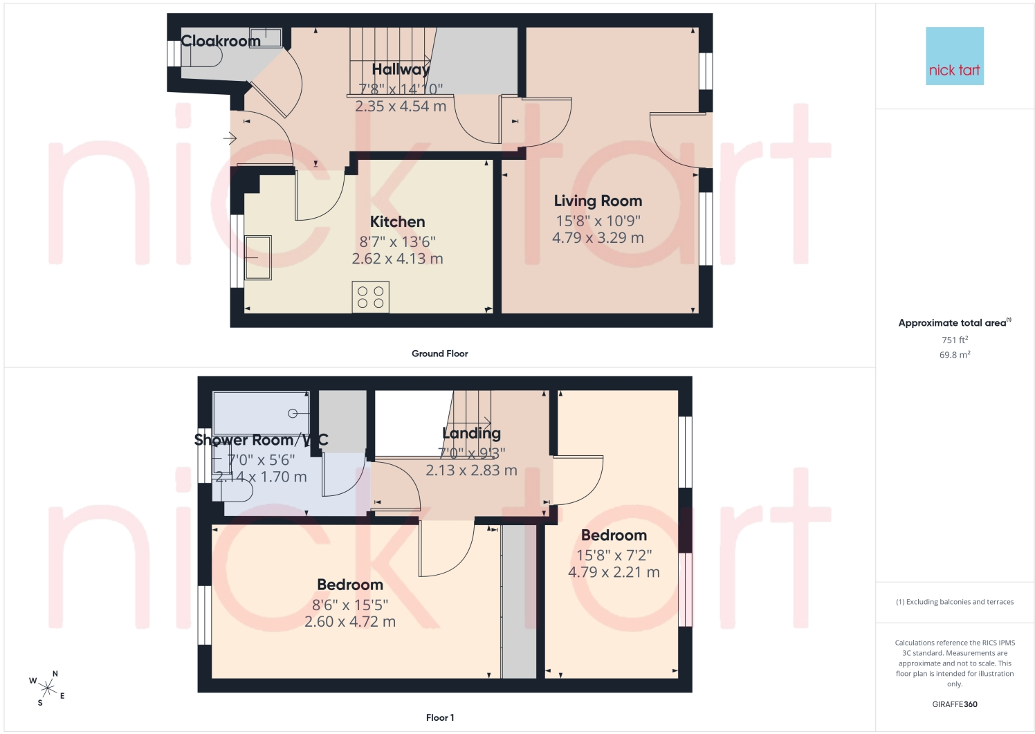 Wenlock Rise, Bridgnorth, Shropshire, WV16 floorplan