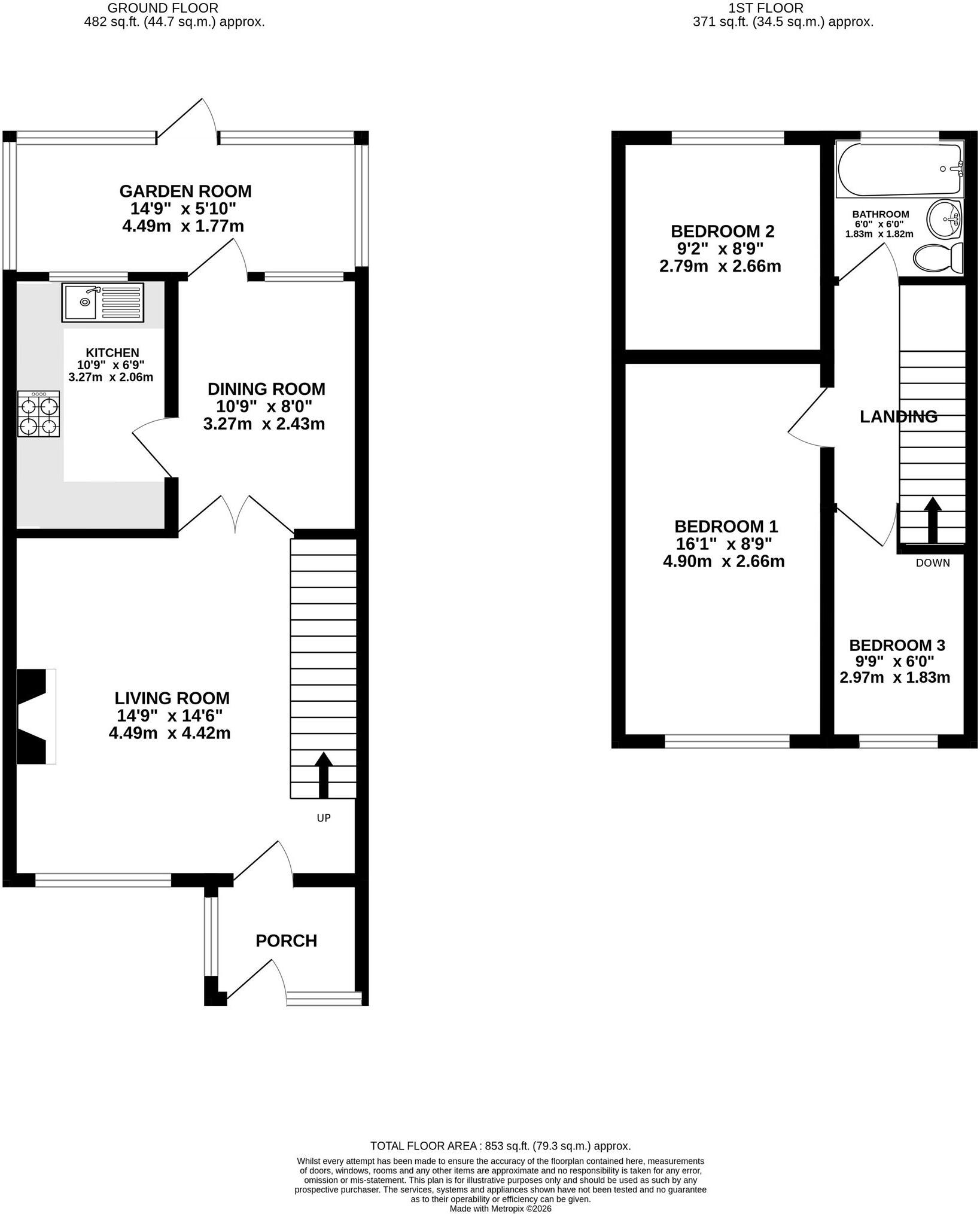 Seal Road, Bramhall, SK7 floorplan