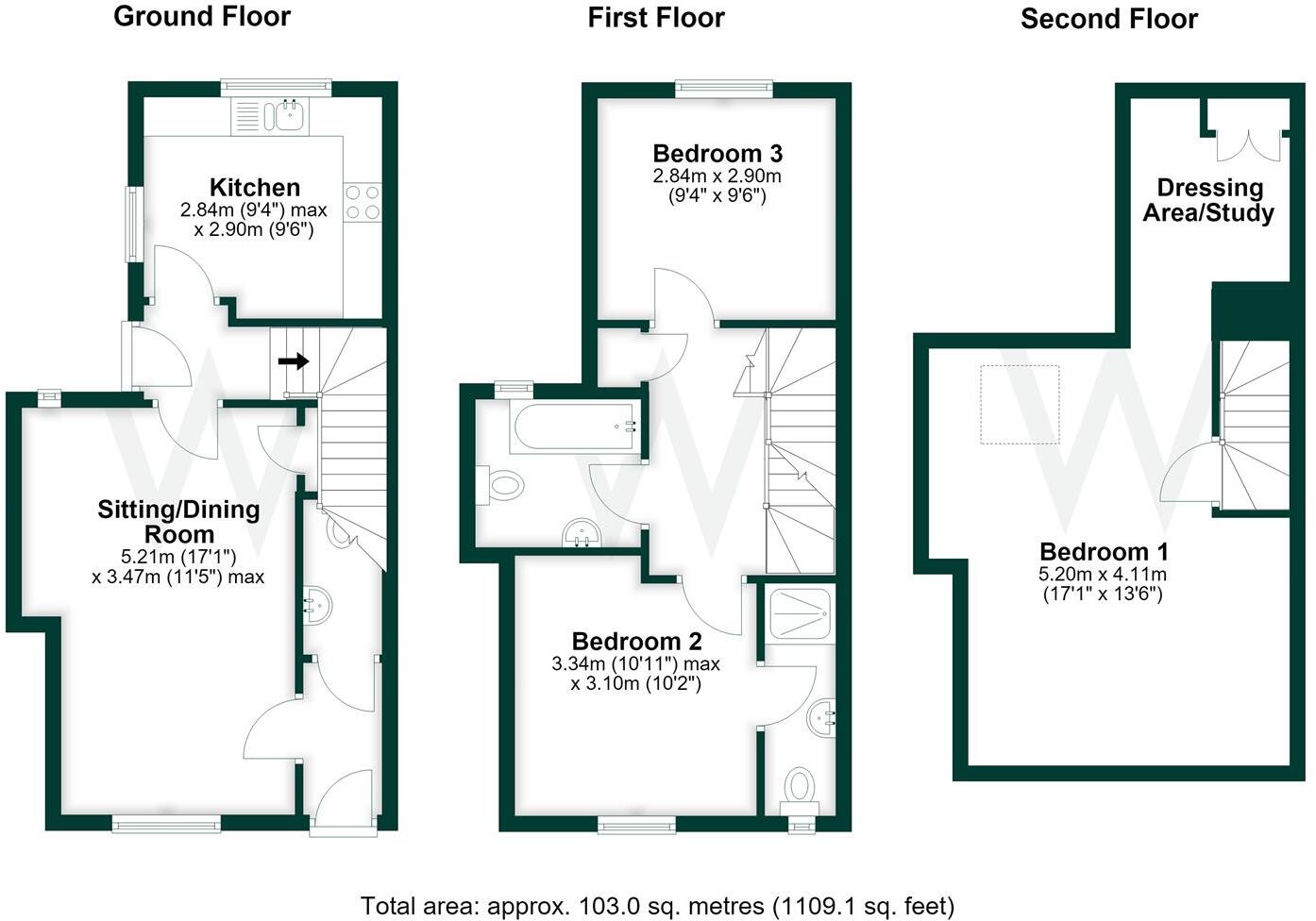Pembroke Fields, Dinton, Salisbury floorplan