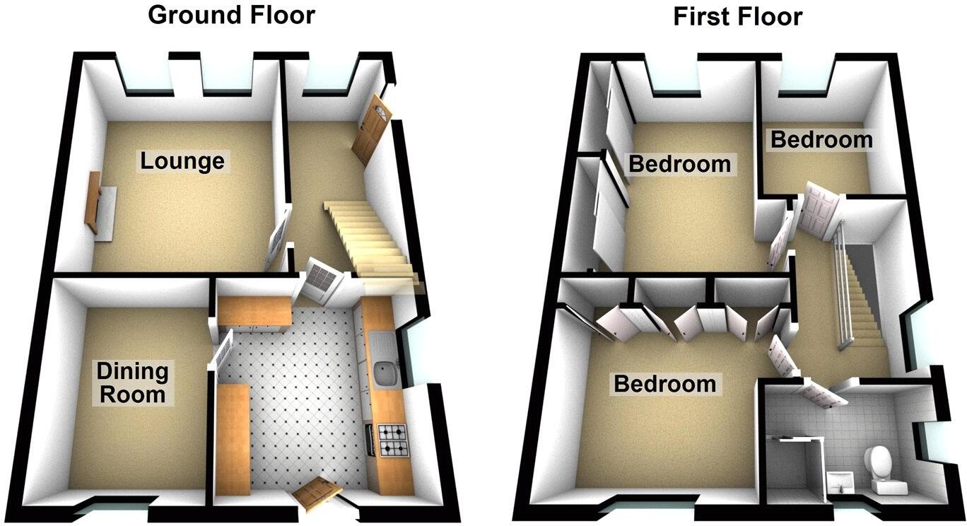 Picton Close, Hakin, Milford Haven, Pembrokeshire, SA73 floorplan