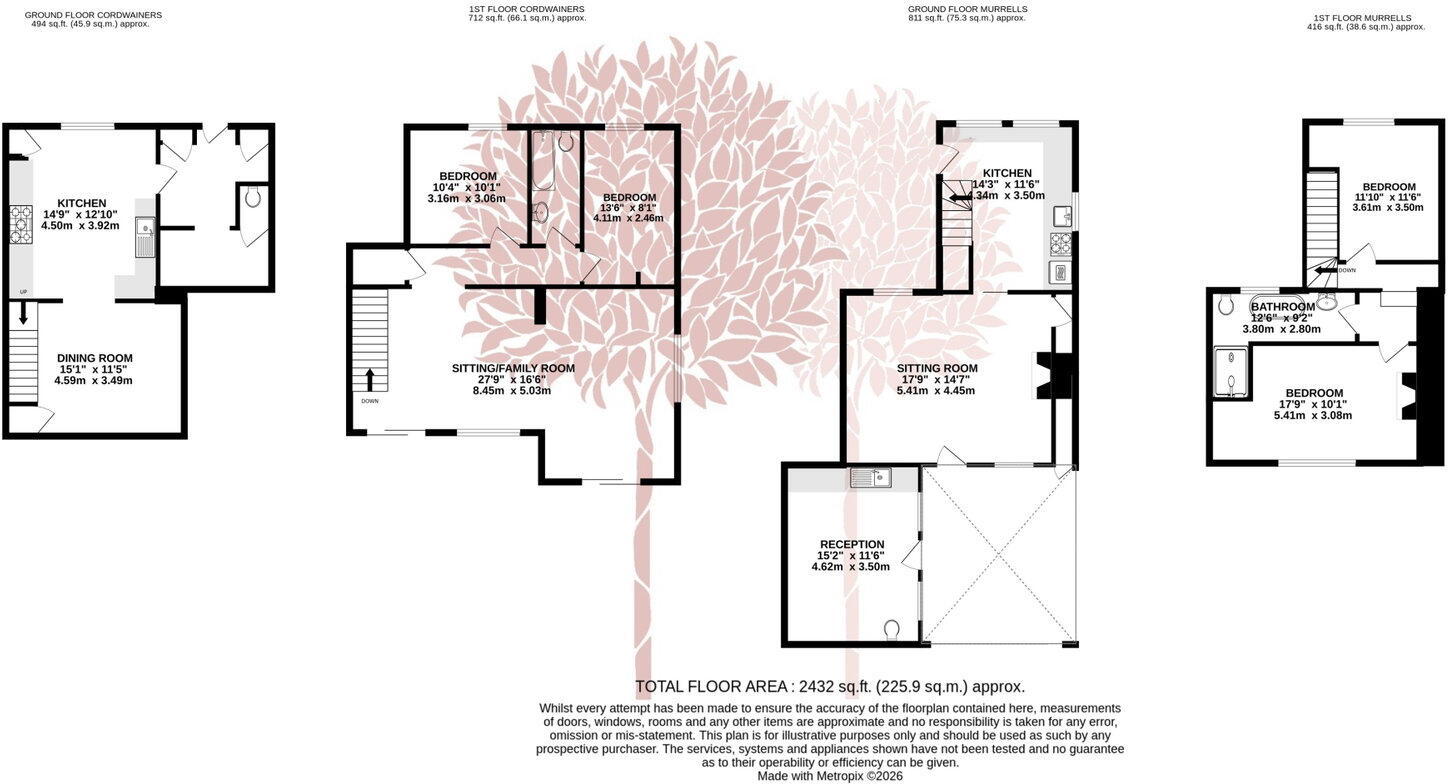 Combe Batch, Wedmore floorplan