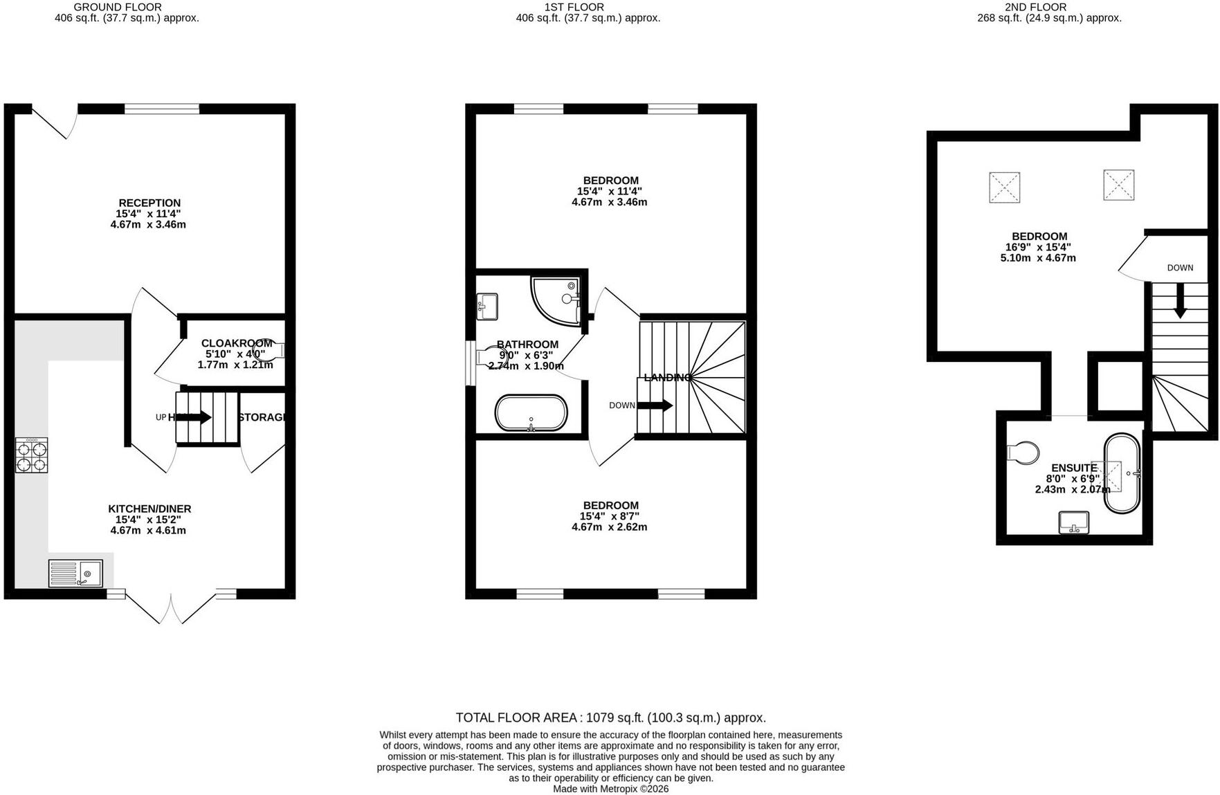 Springfield Road, Repton, DE65 floorplan