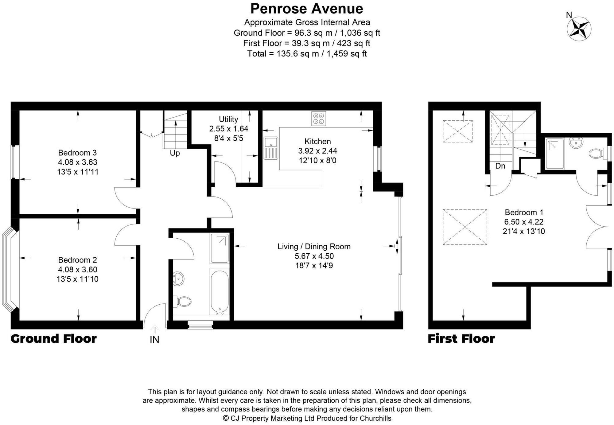 Penrose Avenue, Carpenders Park, Watford, WD19 floorplan