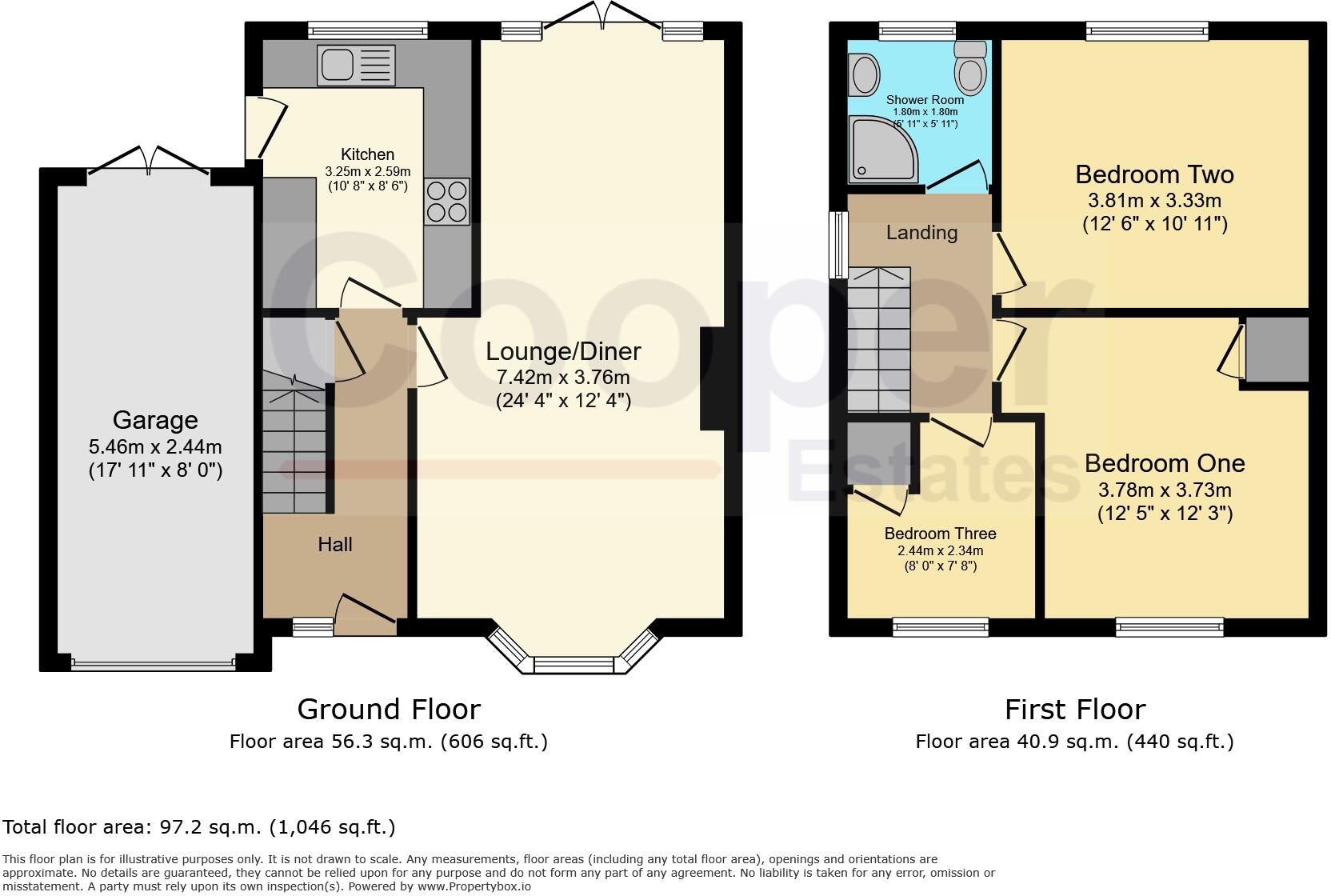 Cromwell Crescent, Market Harborough floorplan