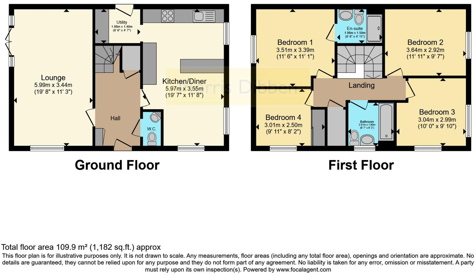 Harrison Way, Rownhams, Southampton, Hampshire, SO16 floorplan