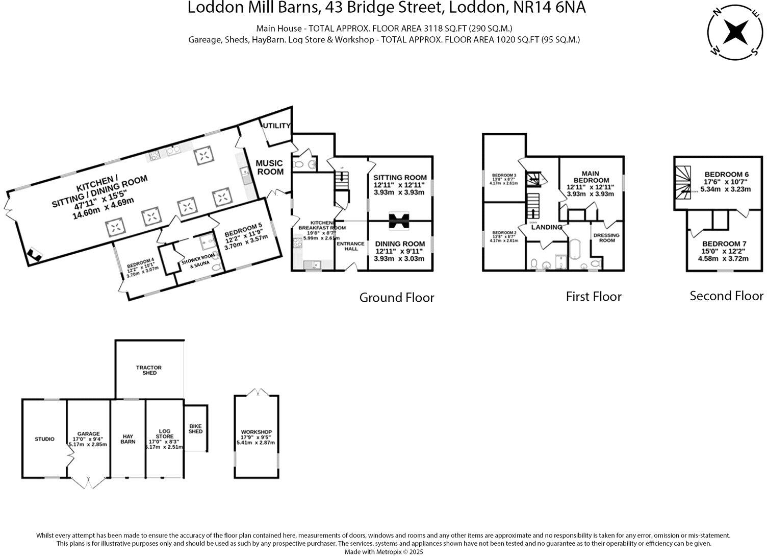 Bridge Street, Loddon, Norwich, Norfolk, NR14 floorplan