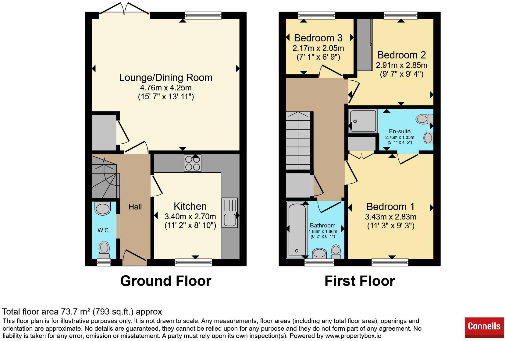 St. Cleeve Way, Ferndown floorplan