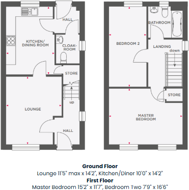 Meadowsweet Walk, St. Austell, Cornwall, PL25 floorplan