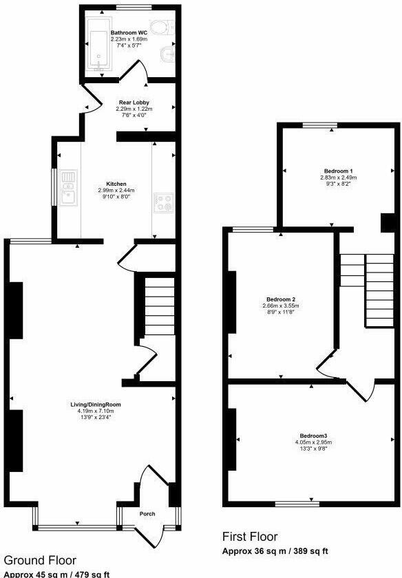 Buckingham Street, Kingston Upon Hull, HU8 floorplan
