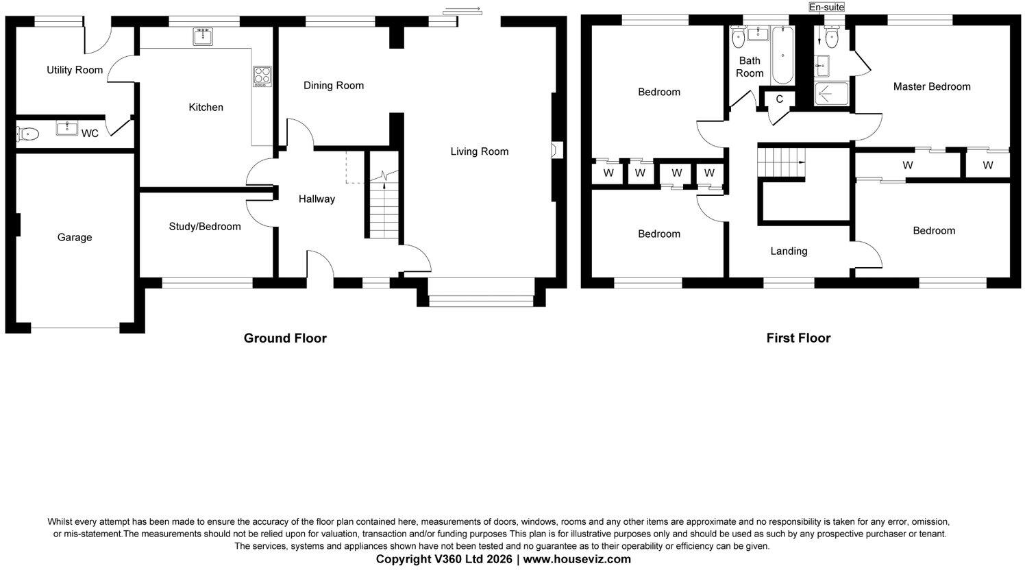 1, Vicarage Gardens, Egloshayle Village, Wadebridge, PL27 floorplan