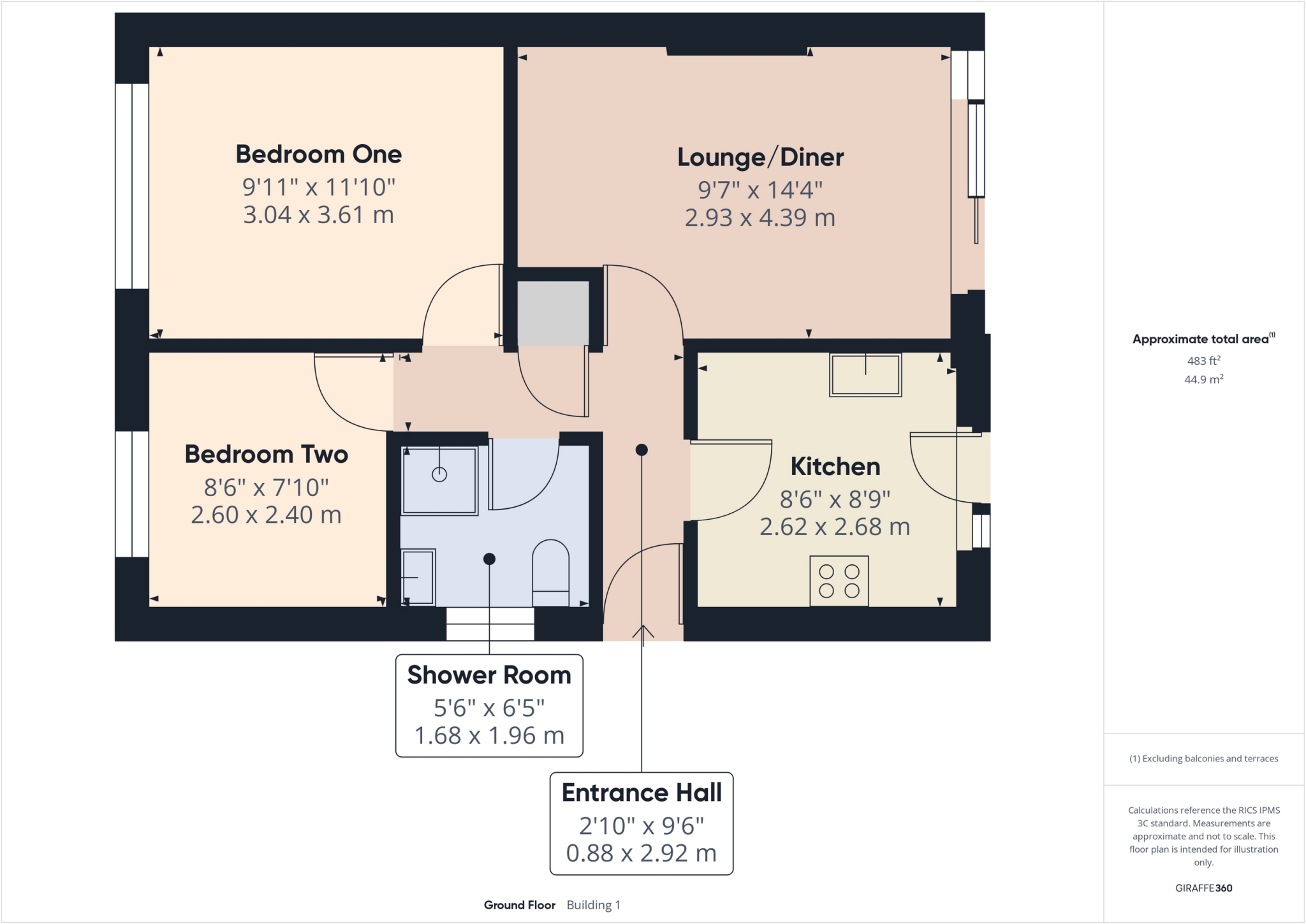 Penhaligans Close, Chellaston floorplan