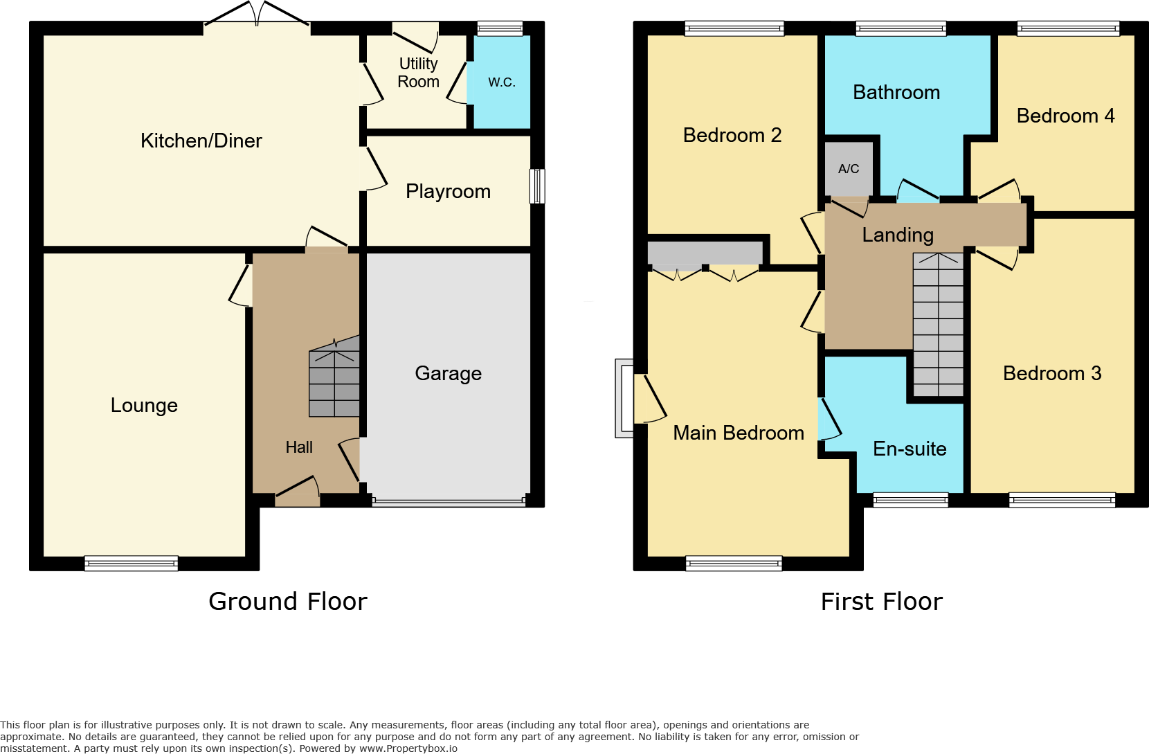 Salford Way, Church Gresley, Swadlincote, DE11 floorplan