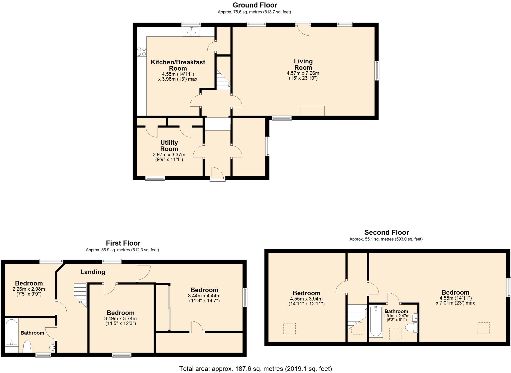 Whitchurch With Large Gardens floorplan
