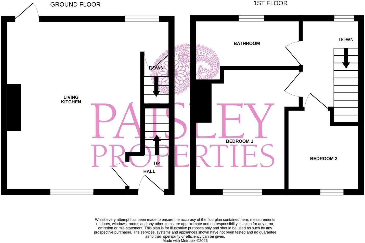 Town End, Almondbury, Huddersfield, HD5 8NW floorplan