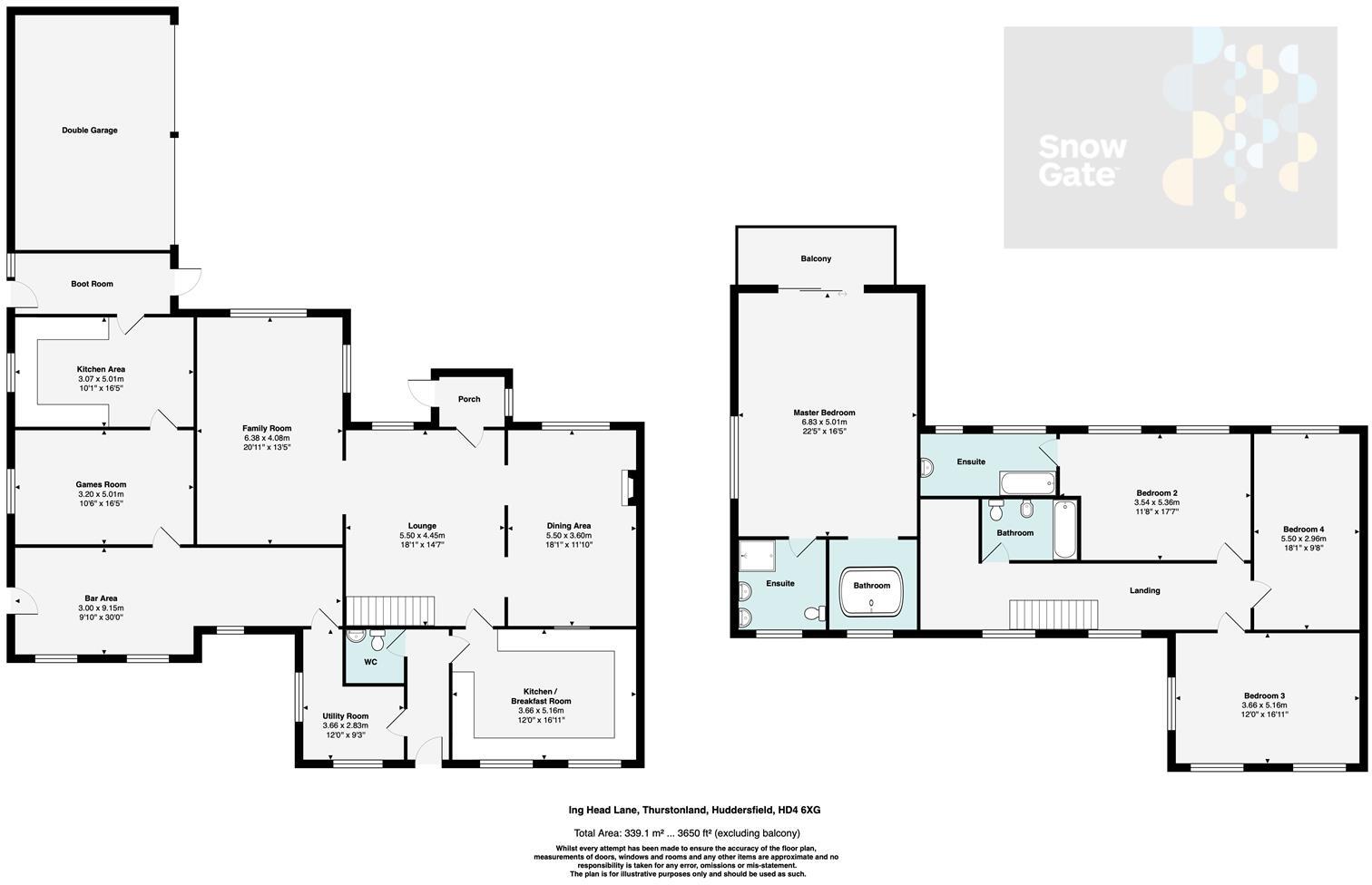 Lot One - Ing Head Farm, Thurstonland HD4 floorplan