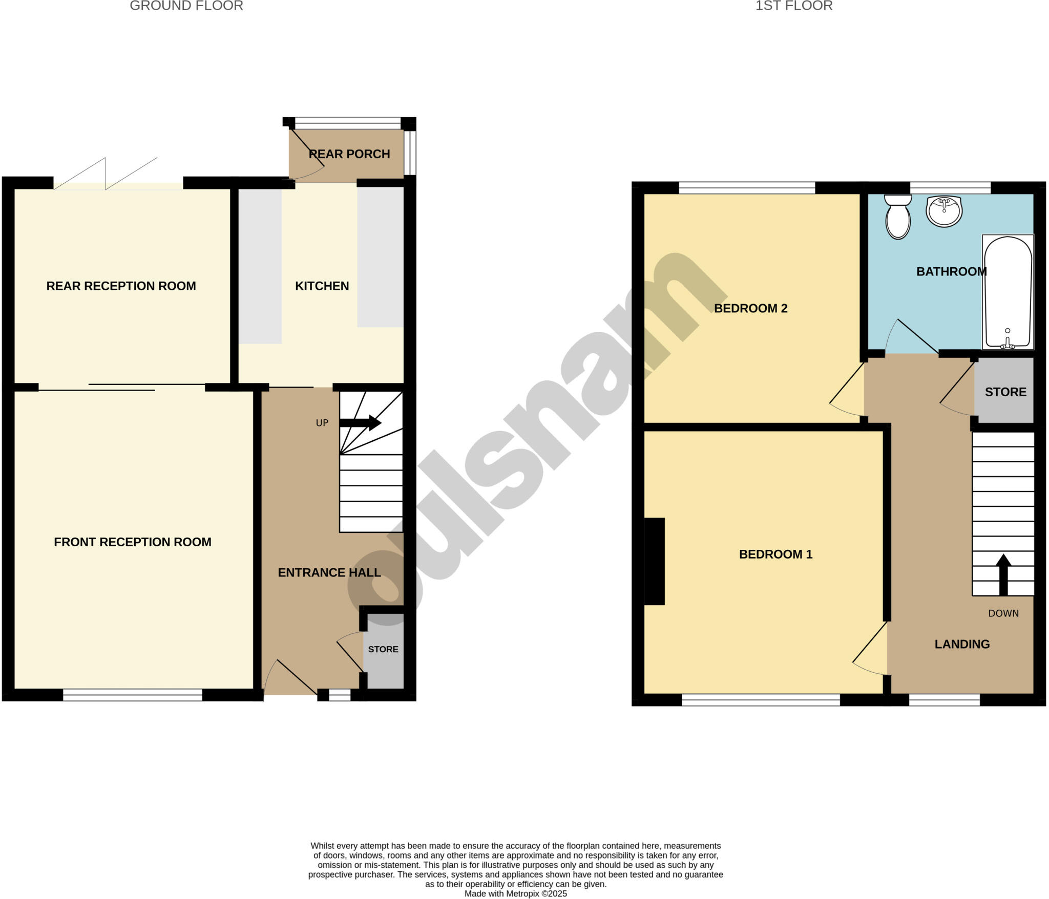Poulton Close, Moseley, Birmingham, B13 floorplan