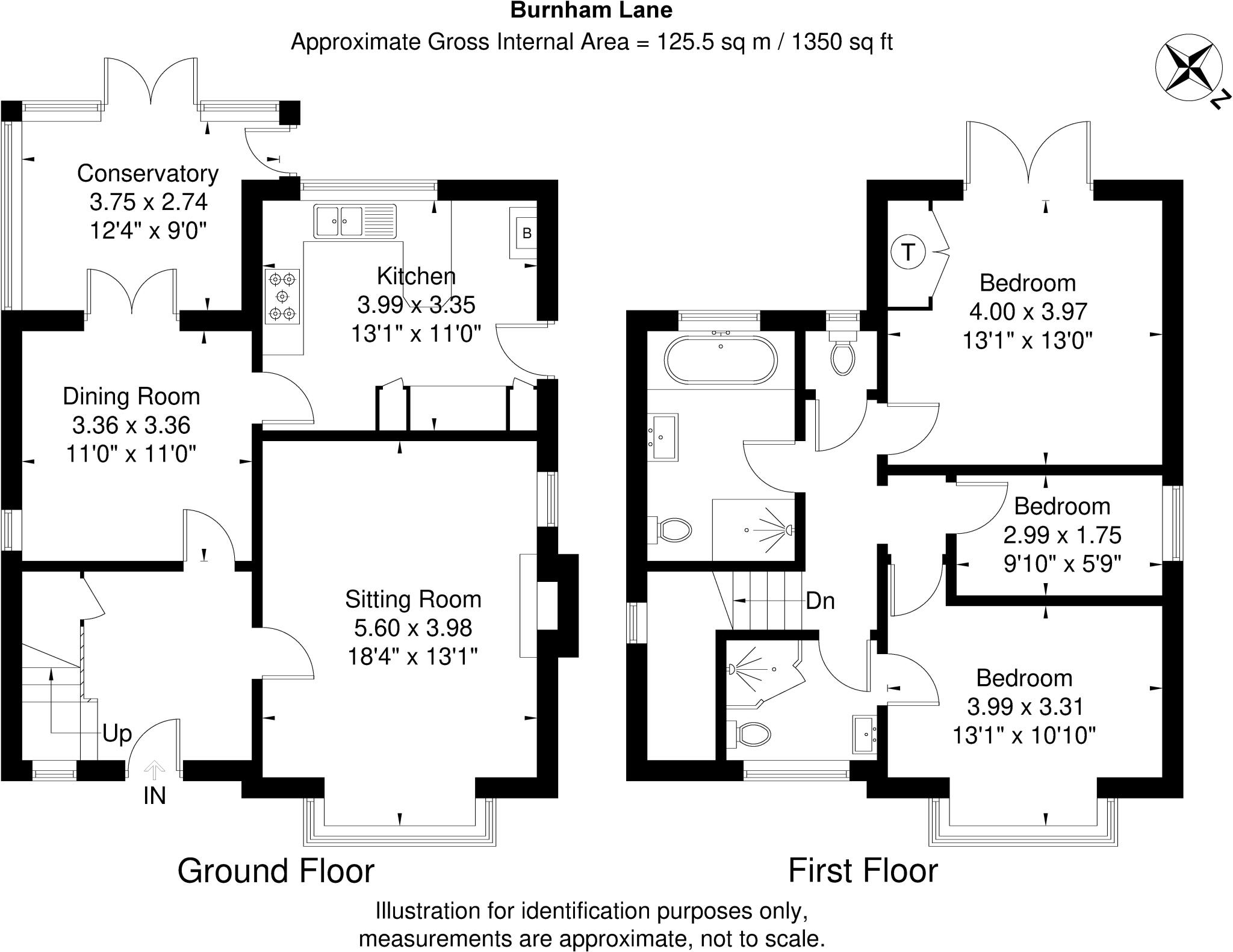 Burnham Lane, Slough floorplan