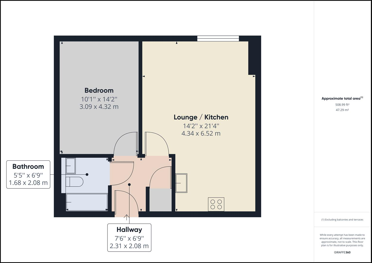 Dog Lane, Bewdley, Worcestershire floorplan