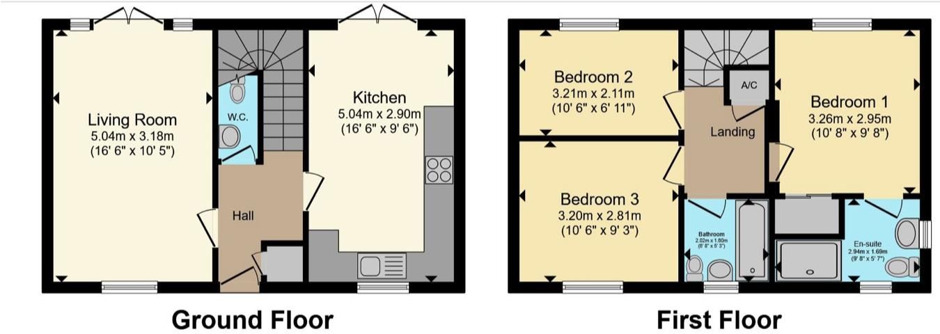 Buckingham Way, Bacton, Stowmarket floorplan