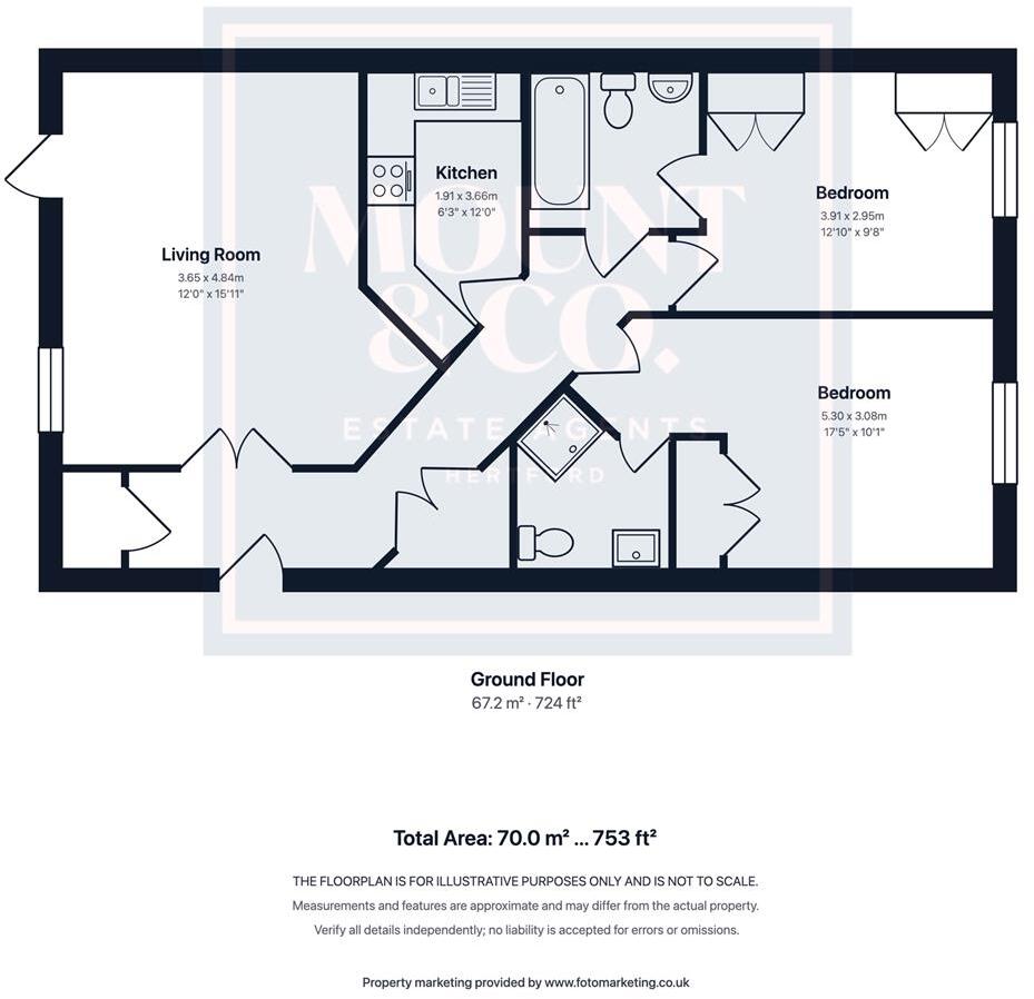Newland Gardens, Hertford, Hertfordshire, SG13 floorplan