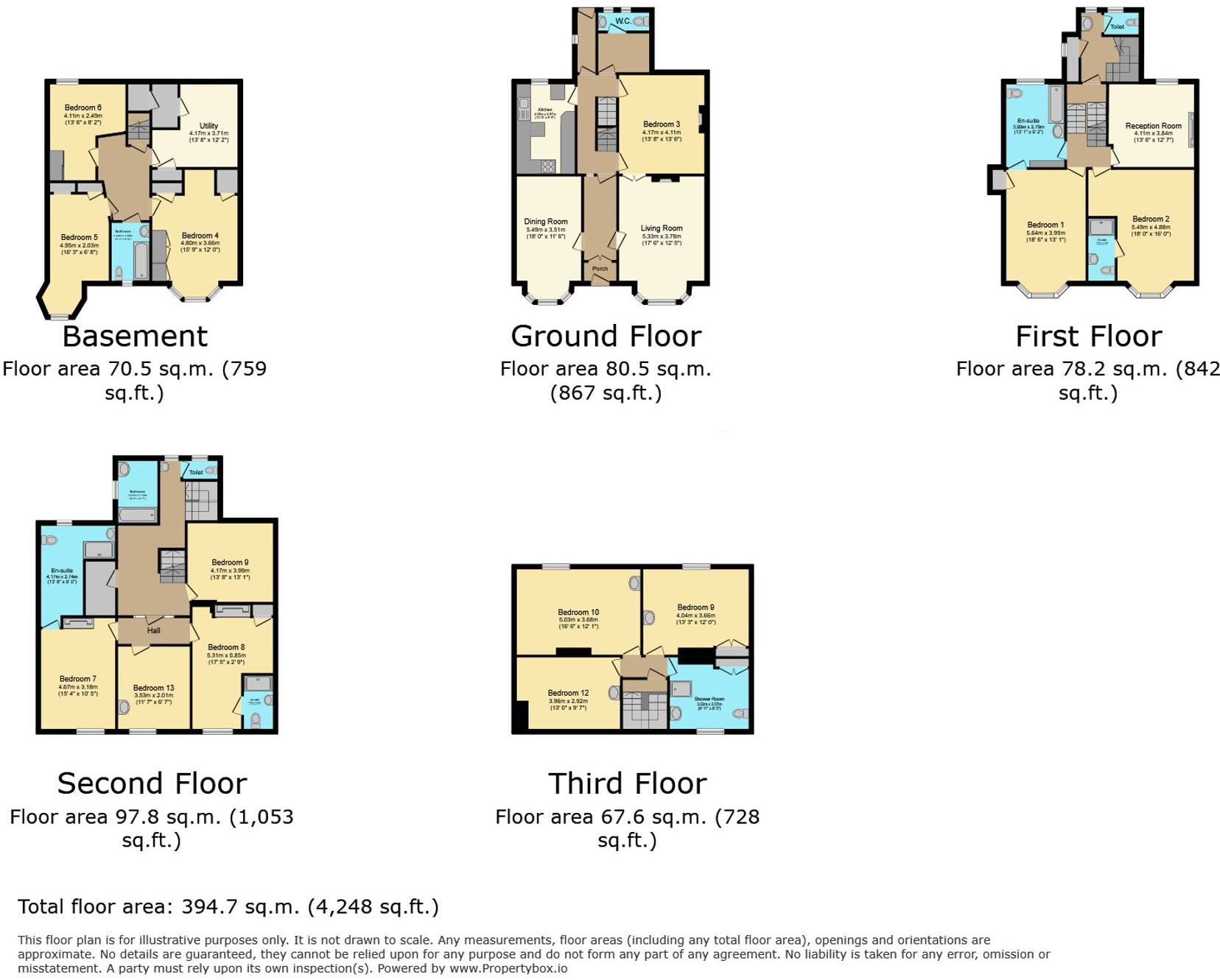 Tucker Street, East Cliff Tucker Street, NR27 floorplan