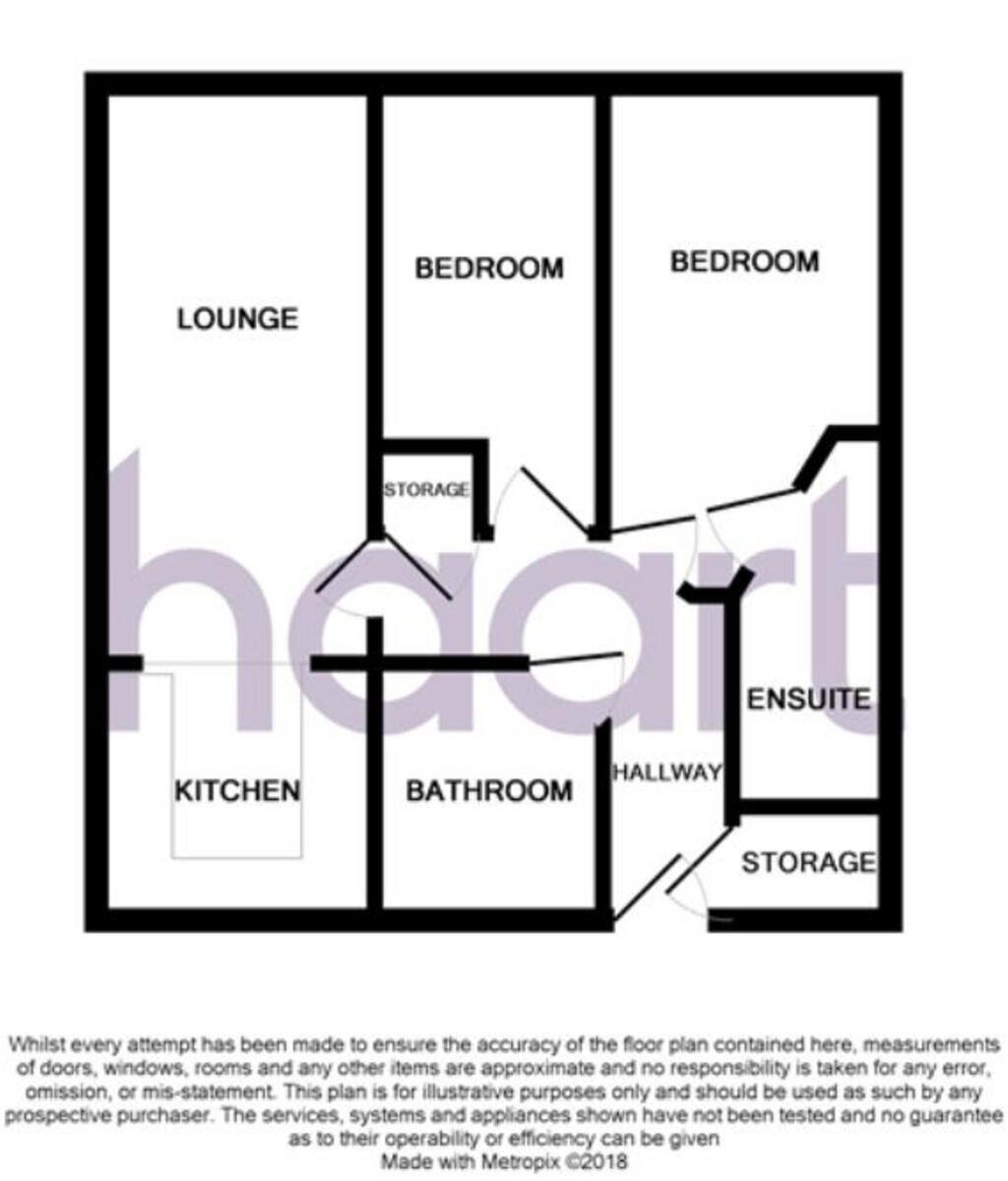 Edinburgh Gate, Harlow floorplan