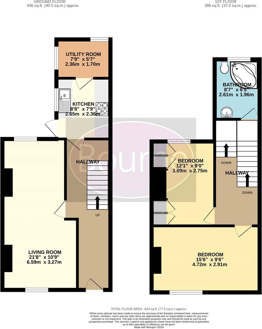Worplesdon Road, Guildford, Surrey, GU2 floorplan