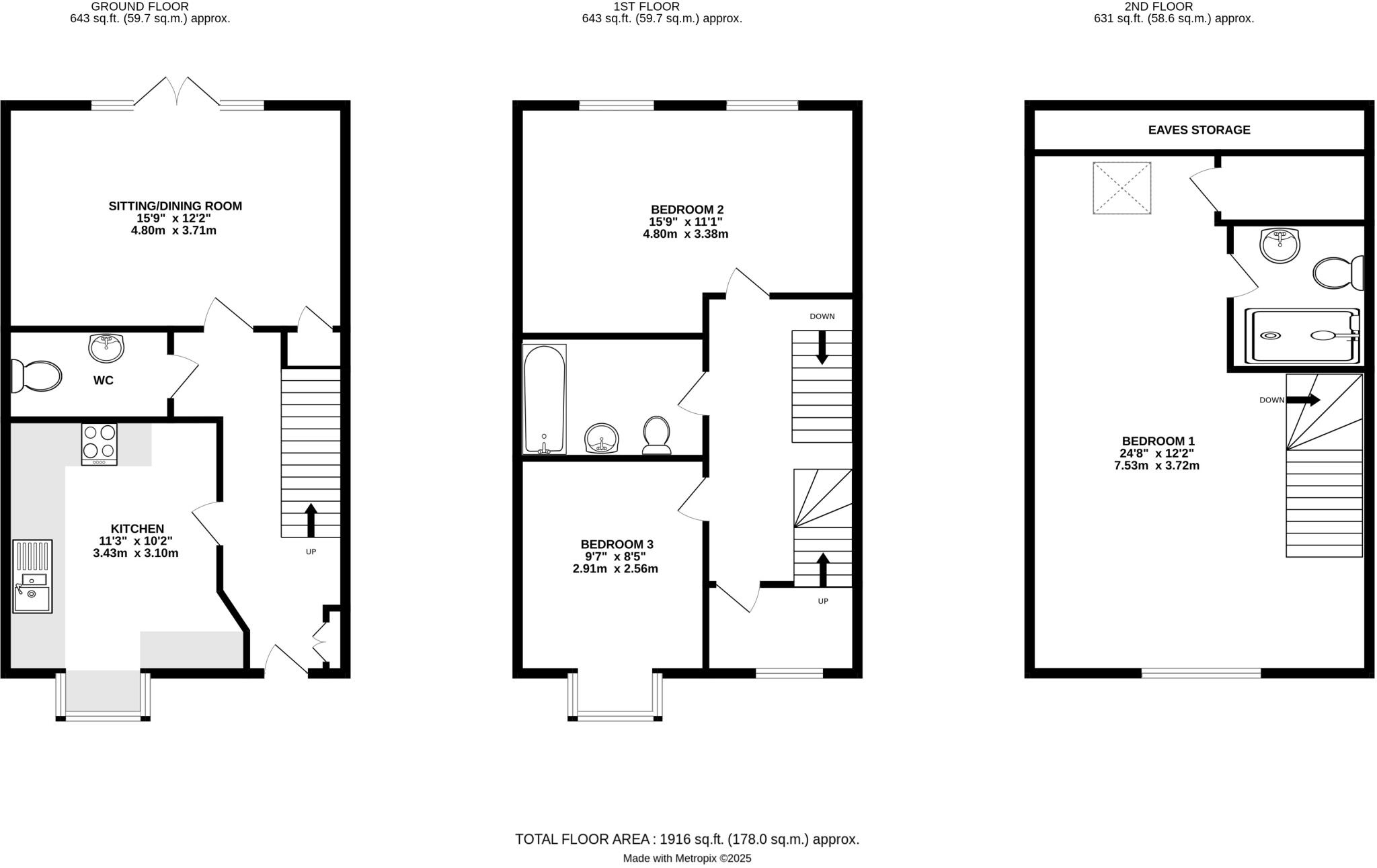 Park Drive, Exmouth, Devon floorplan