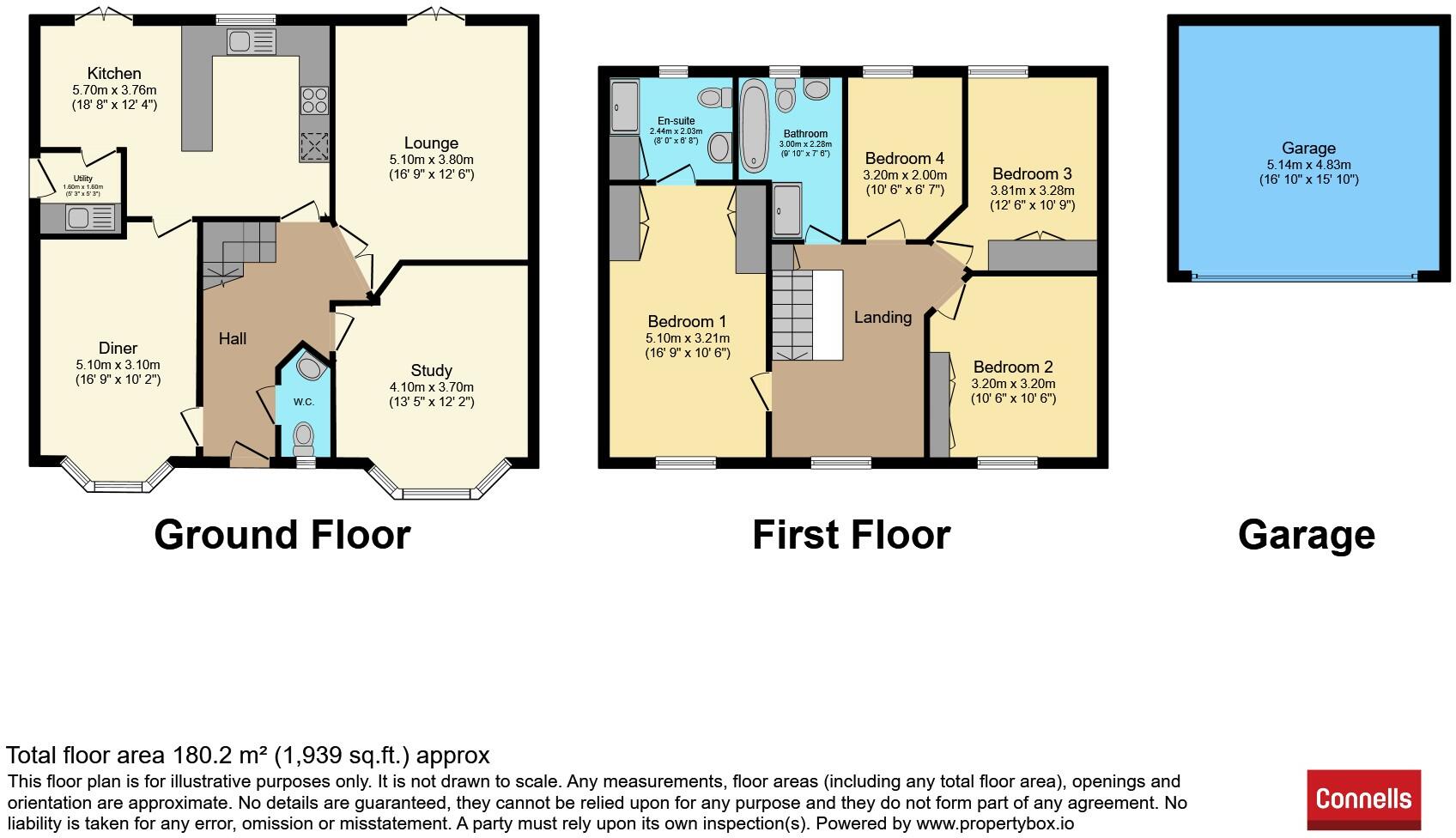 Ridgewell Avenue, Chelmsford floorplan
