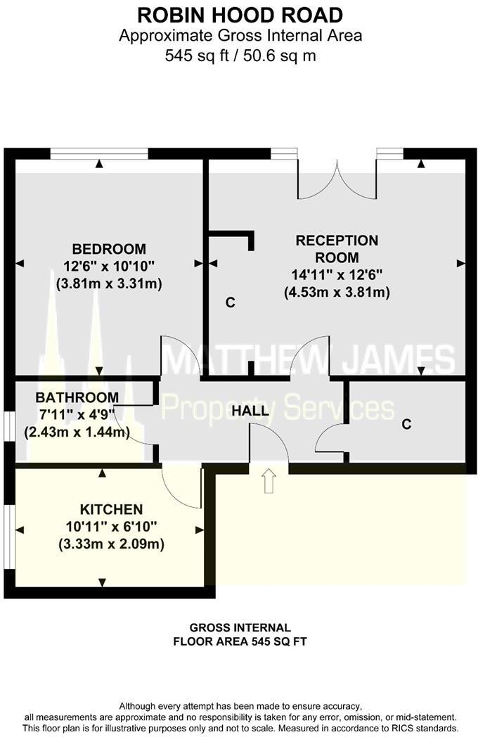 Robin Hood Road, Willenhall, Coventry  * VACANT WITH NO UPWARD CHAIN * floorplan