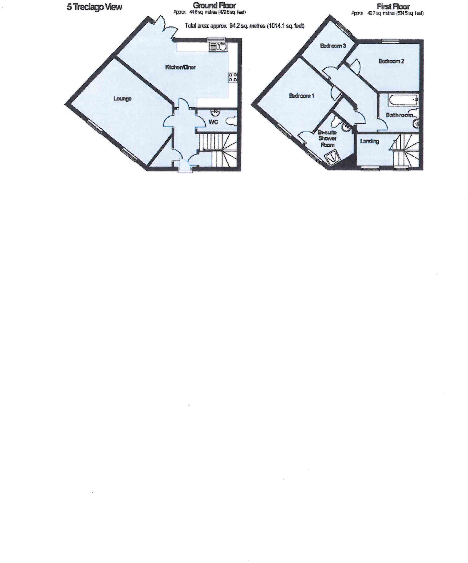 5, Treclago View, Camelford, PL32 floorplan