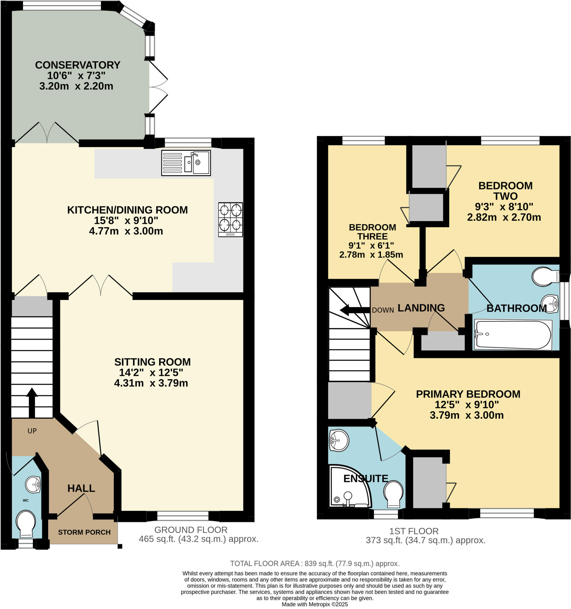 Pains Close, Worlingham, Beccles, Suffolk, NR34 floorplan