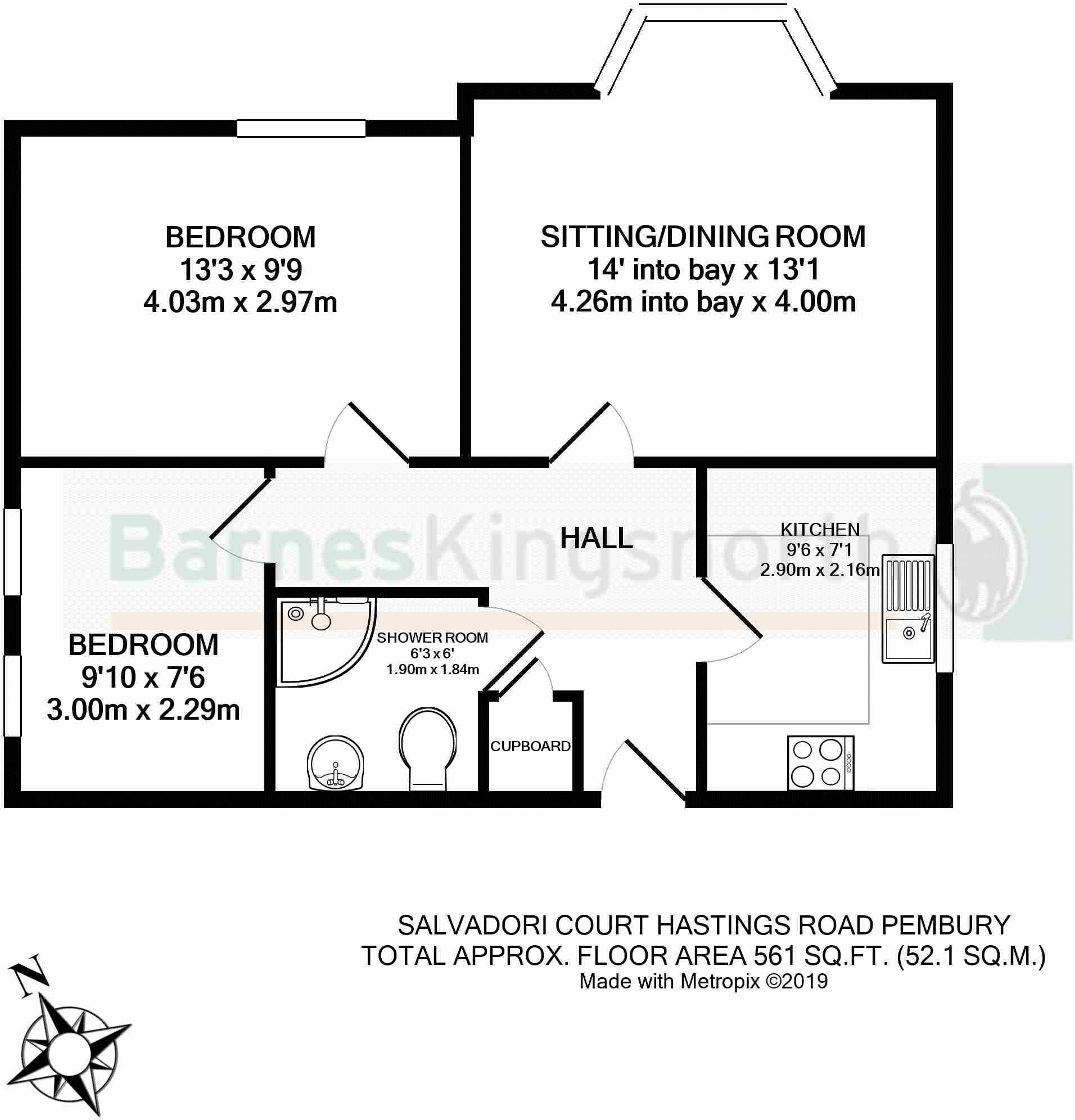 Hastings Road, Pembury floorplan