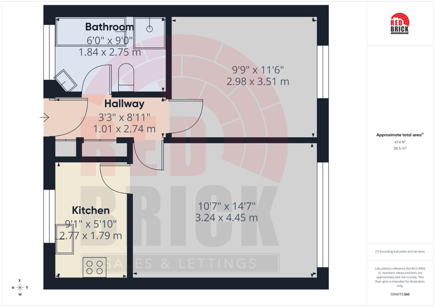 Henley Road, Potters Green, Coventry, CV2 floorplan