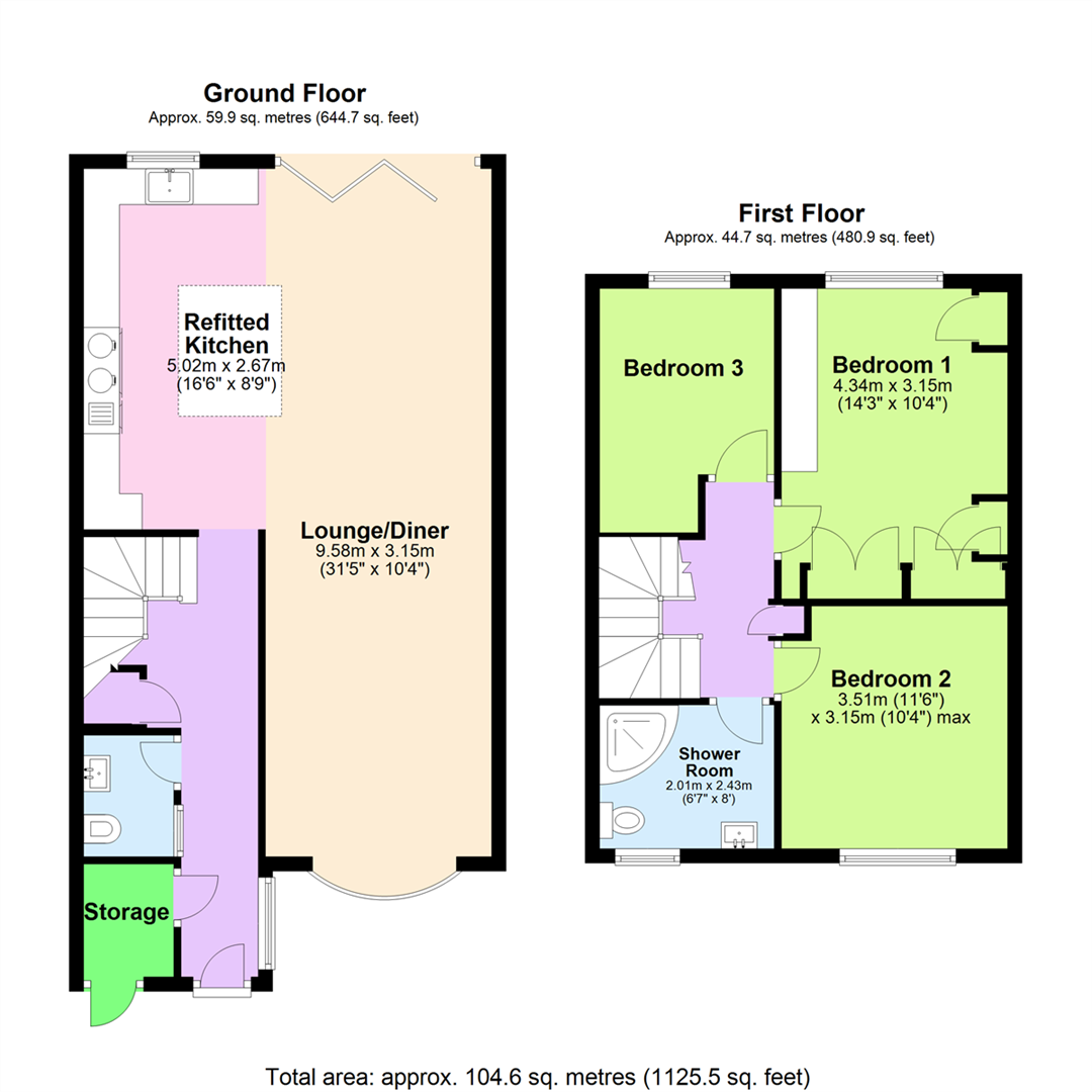 Drovers Way, Birchwood, Hatfield floorplan