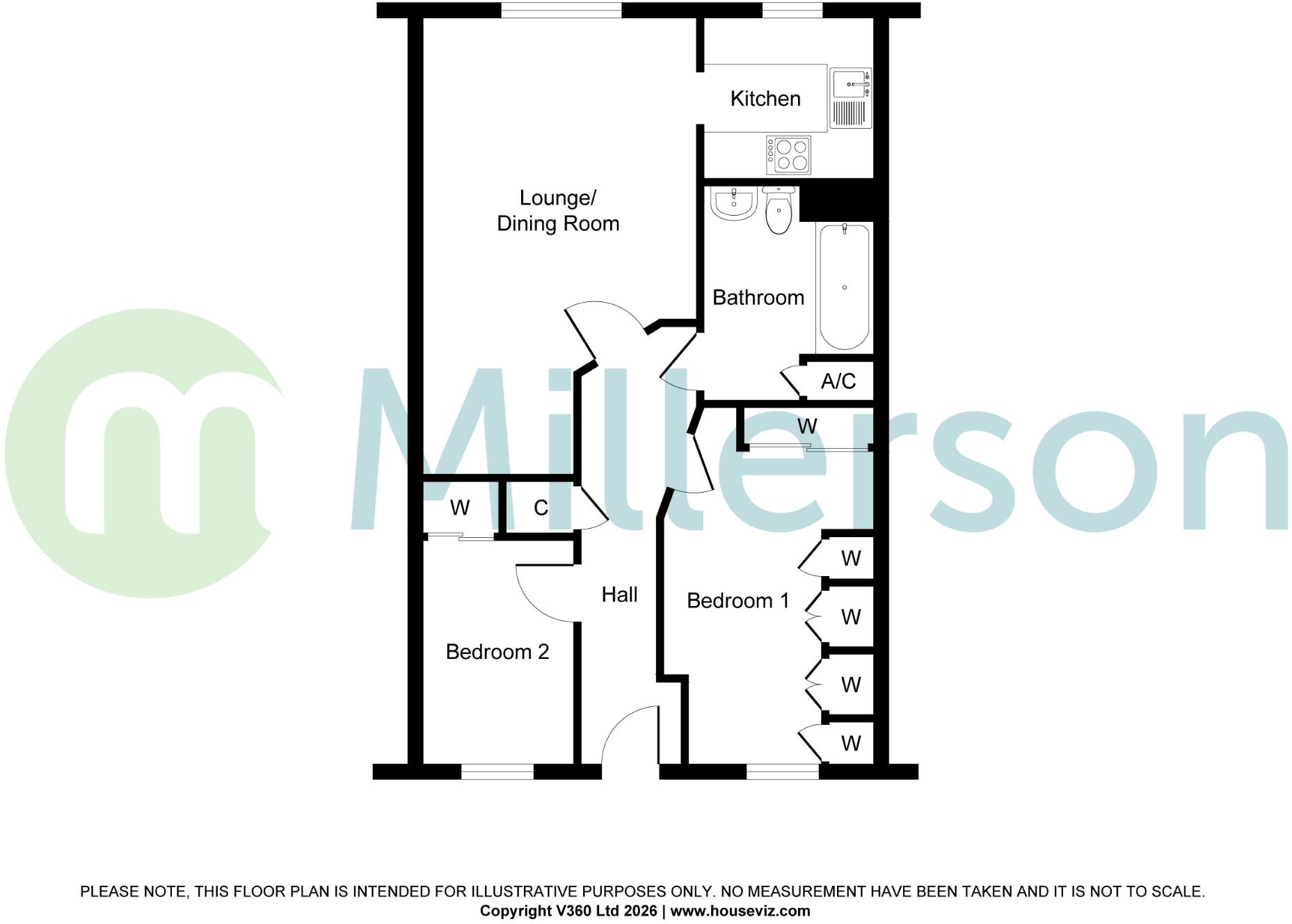 Launceston, Cornwall, PL15 floorplan
