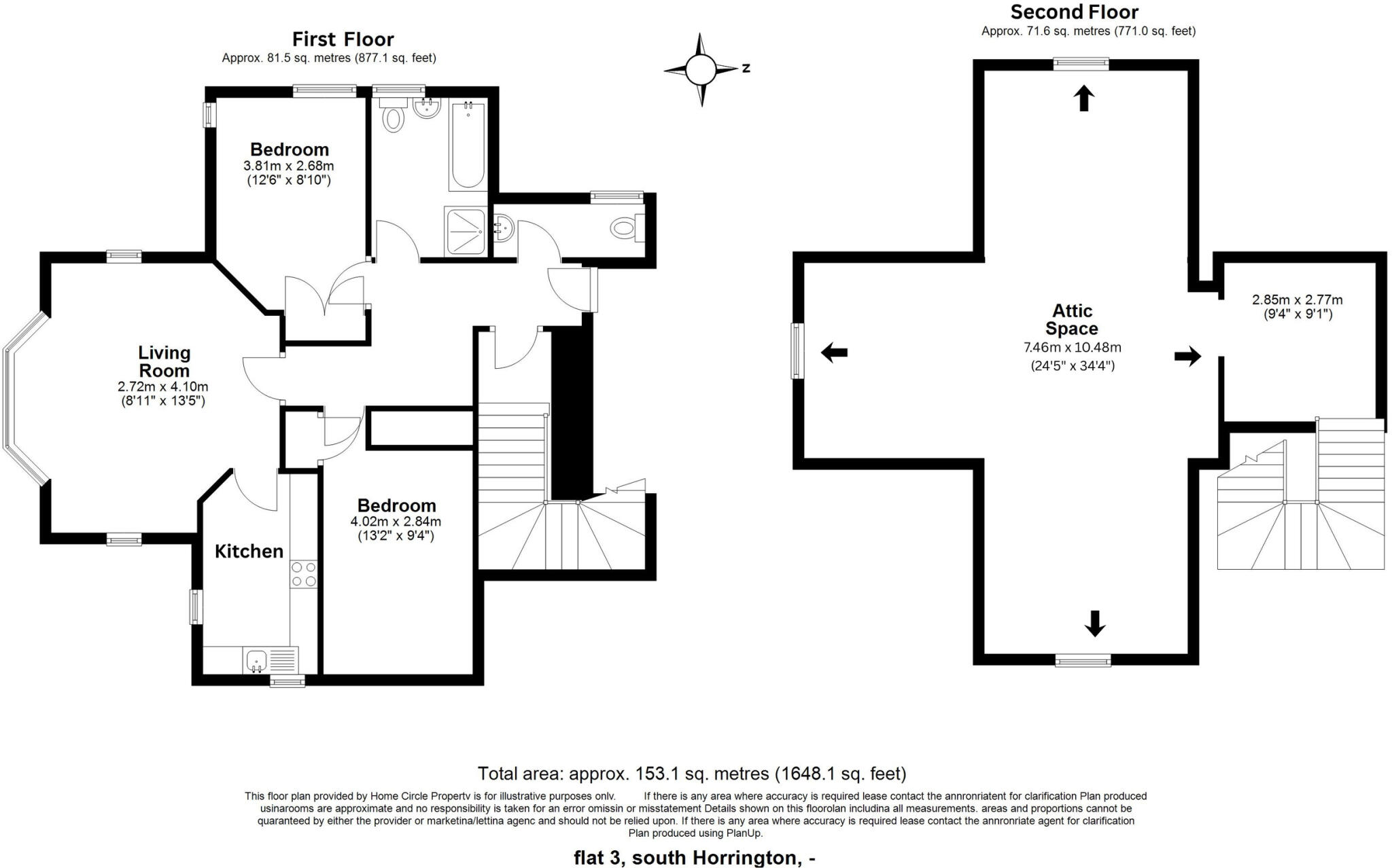 South Horrington,  Wells floorplan