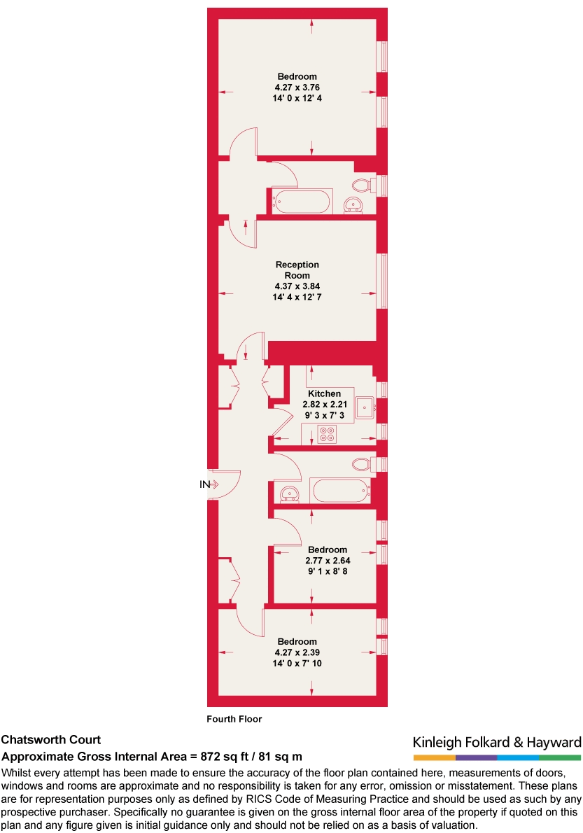 Pembroke Road, London, W8 floorplan