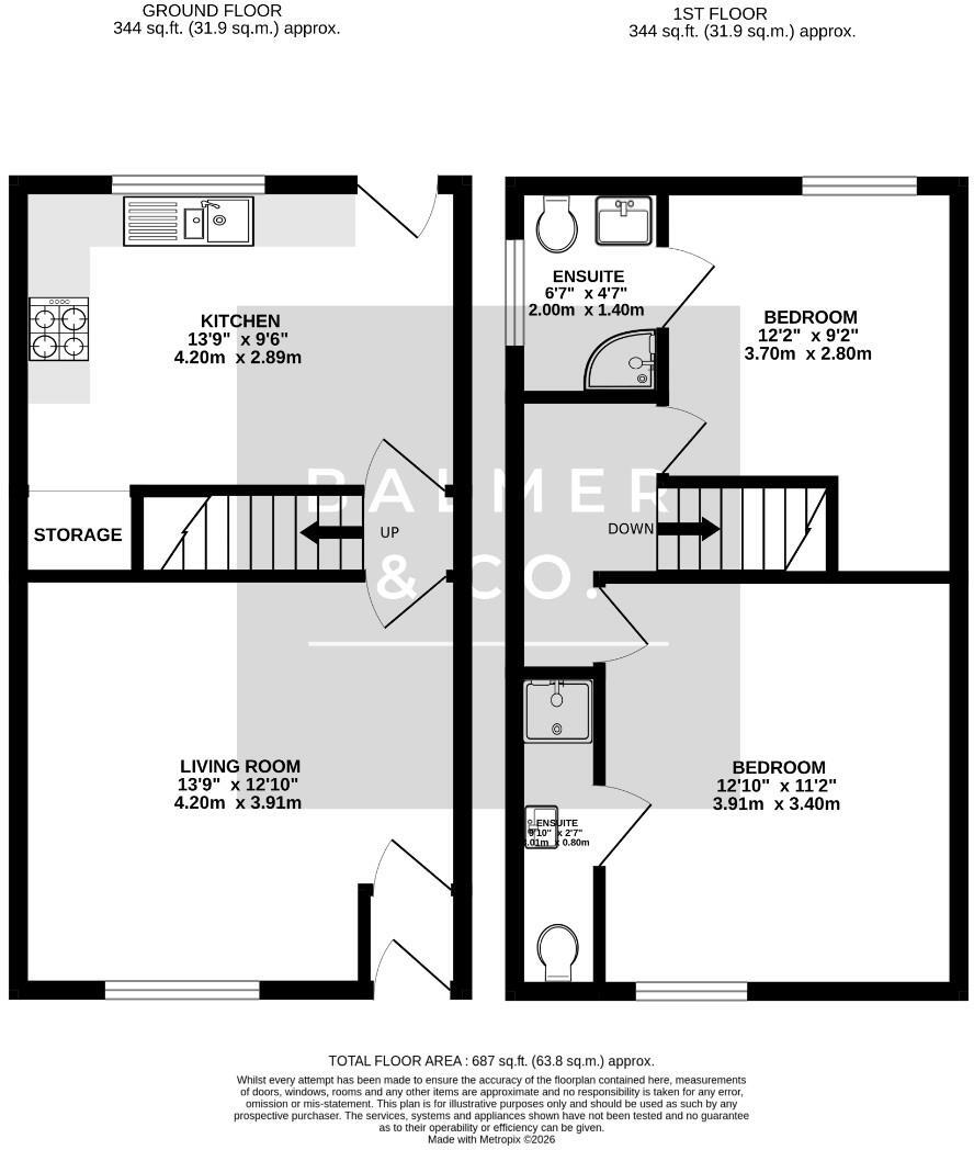 Samuel Street, Atherton, M46 floorplan