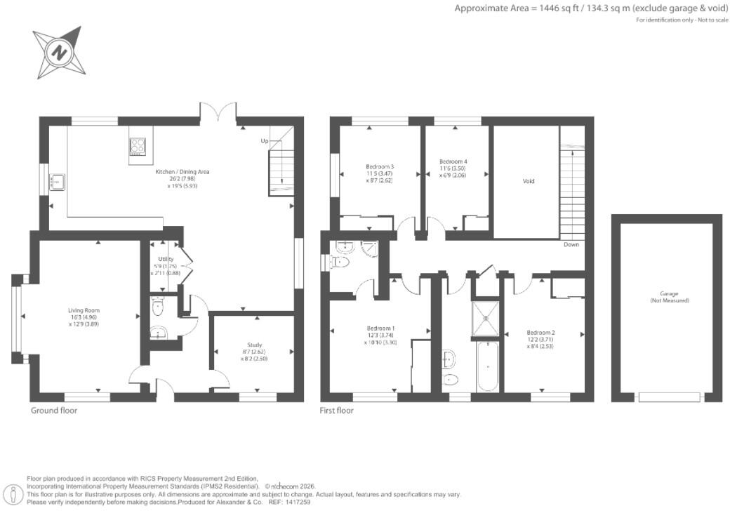 Stocks Lane, Winslow floorplan